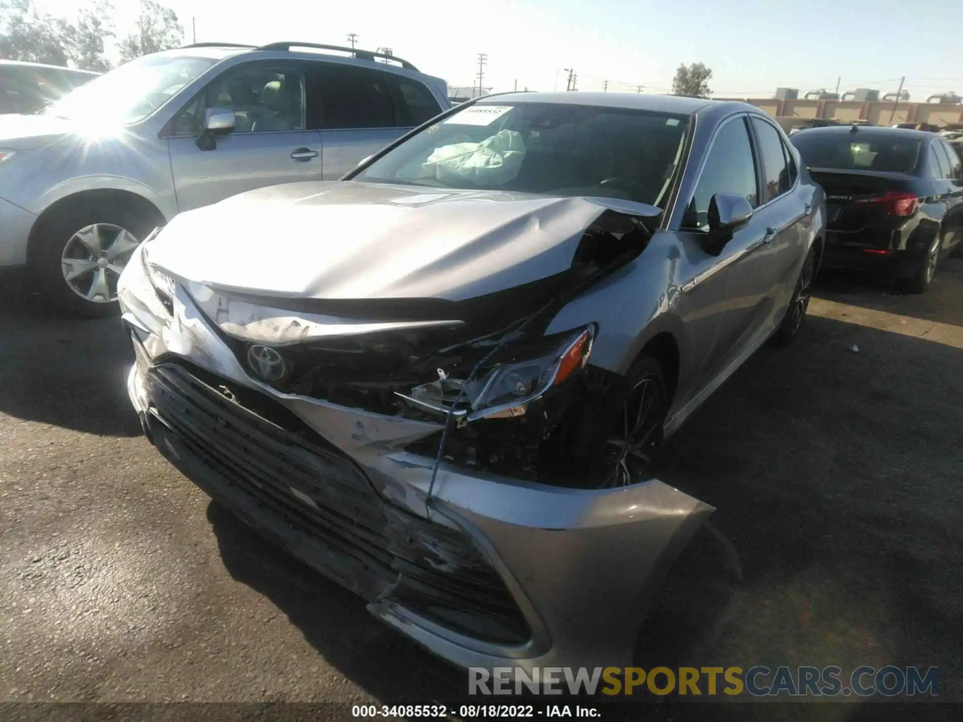 2 Photograph of a damaged car 4T1C31AK7MU552244 TOYOTA CAMRY 2021