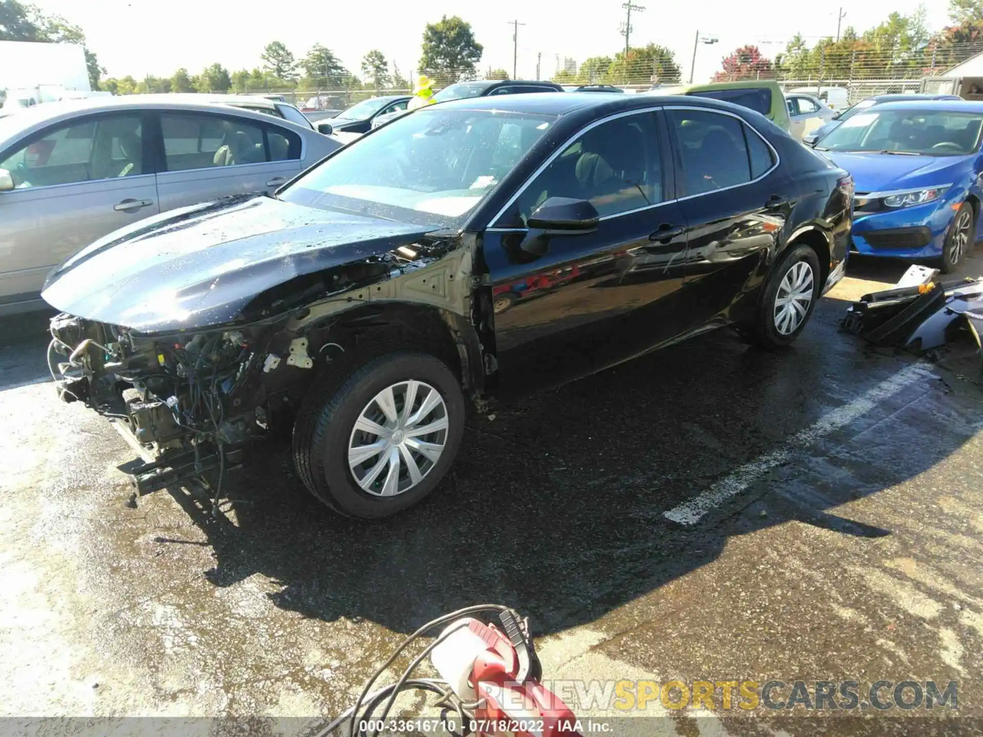 2 Фотография поврежденного автомобиля 4T1C31AK7MU561722 TOYOTA CAMRY 2021