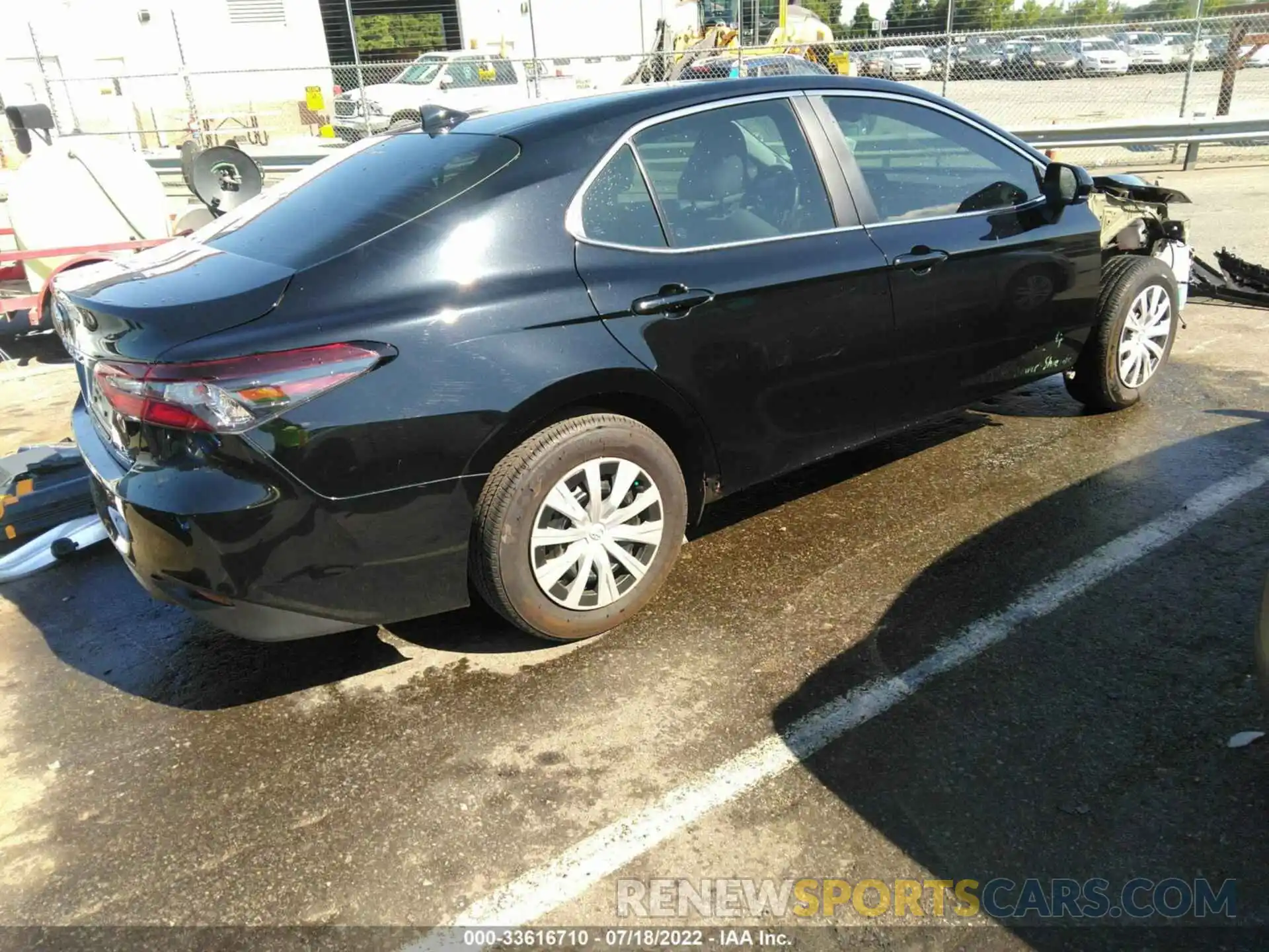 4 Фотография поврежденного автомобиля 4T1C31AK7MU561722 TOYOTA CAMRY 2021