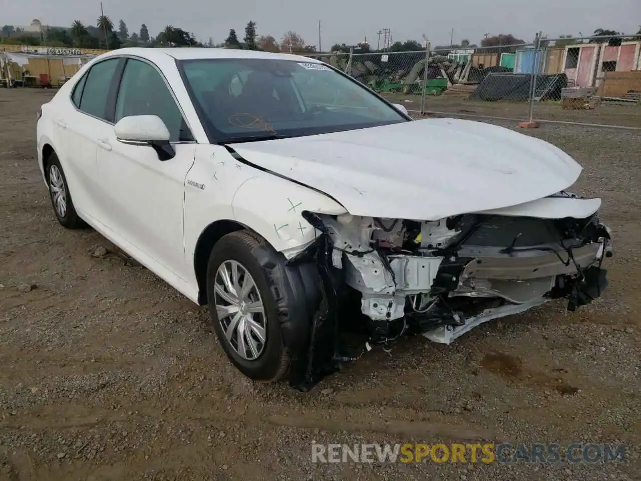 1 Photograph of a damaged car 4T1C31AK7MU561767 TOYOTA CAMRY 2021