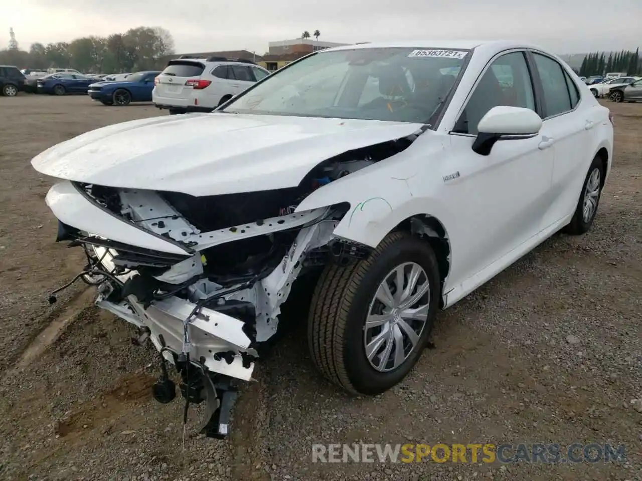 2 Photograph of a damaged car 4T1C31AK7MU561767 TOYOTA CAMRY 2021