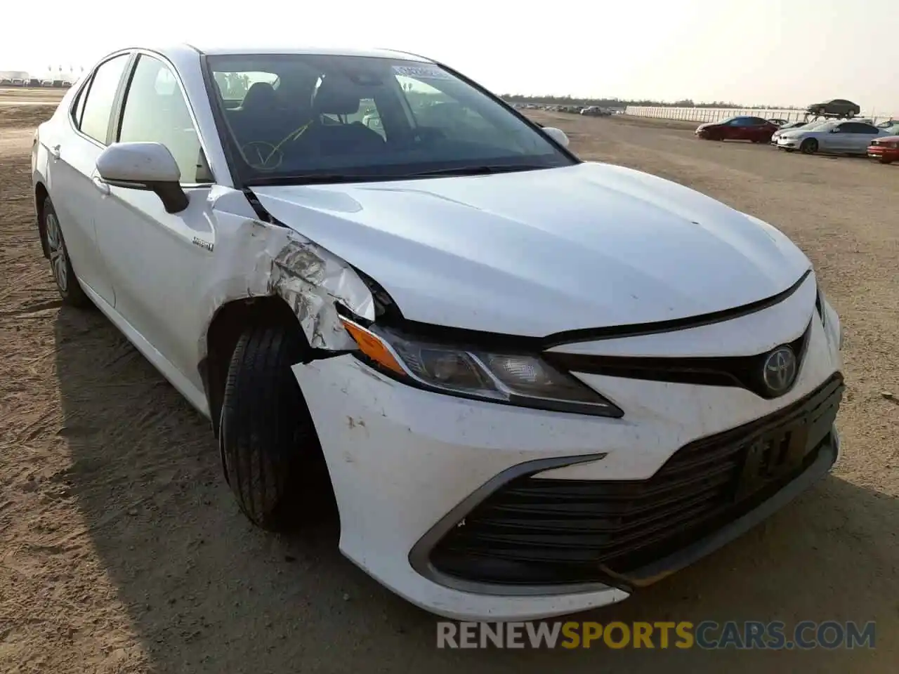 1 Photograph of a damaged car 4T1C31AK7MU567388 TOYOTA CAMRY 2021