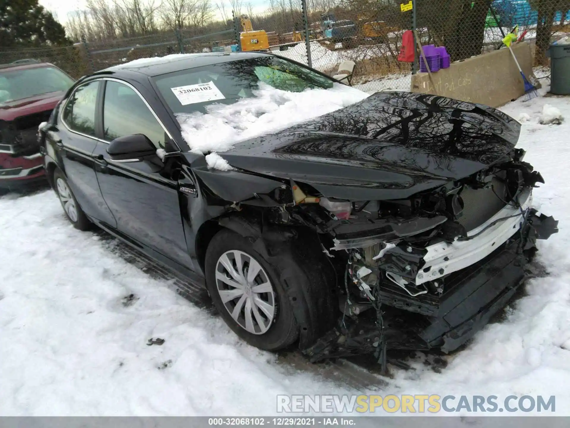 1 Photograph of a damaged car 4T1C31AK7MU569657 TOYOTA CAMRY 2021