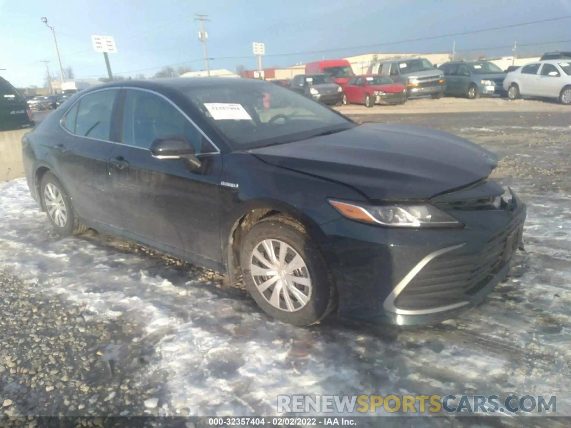 1 Photograph of a damaged car 4T1C31AK8MU022980 TOYOTA CAMRY 2021