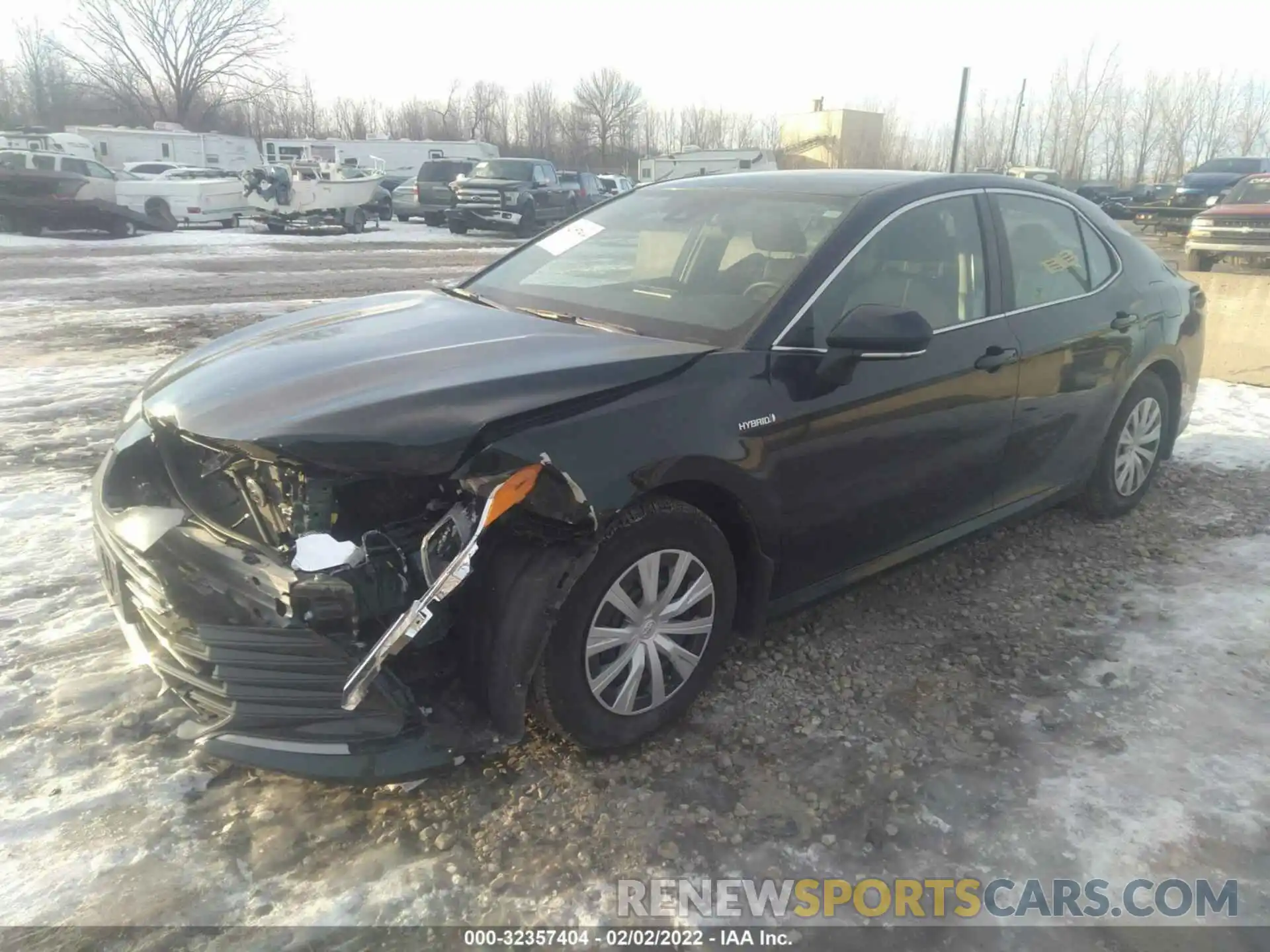 2 Photograph of a damaged car 4T1C31AK8MU022980 TOYOTA CAMRY 2021