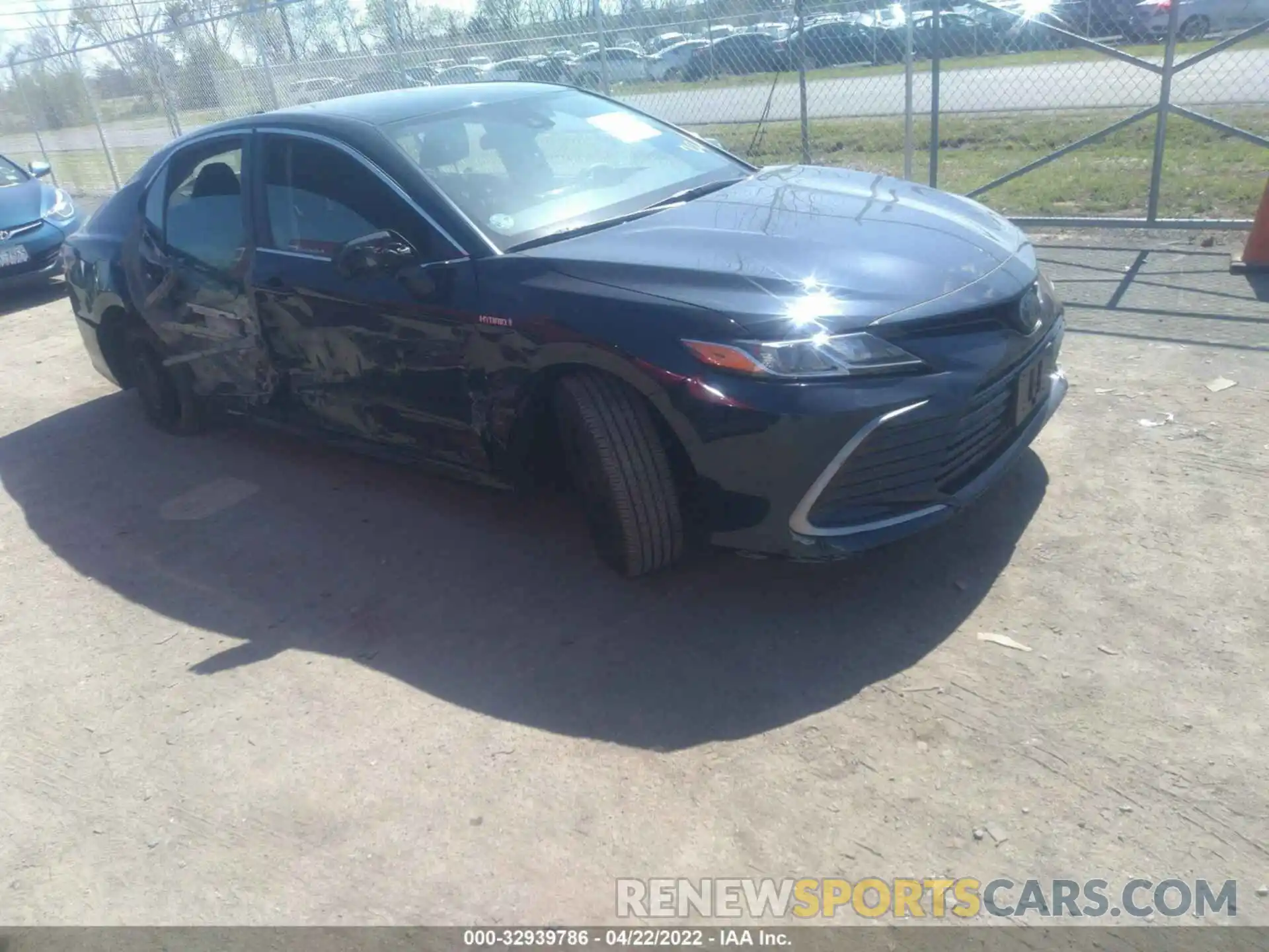 1 Photograph of a damaged car 4T1C31AK8MU548798 TOYOTA CAMRY 2021