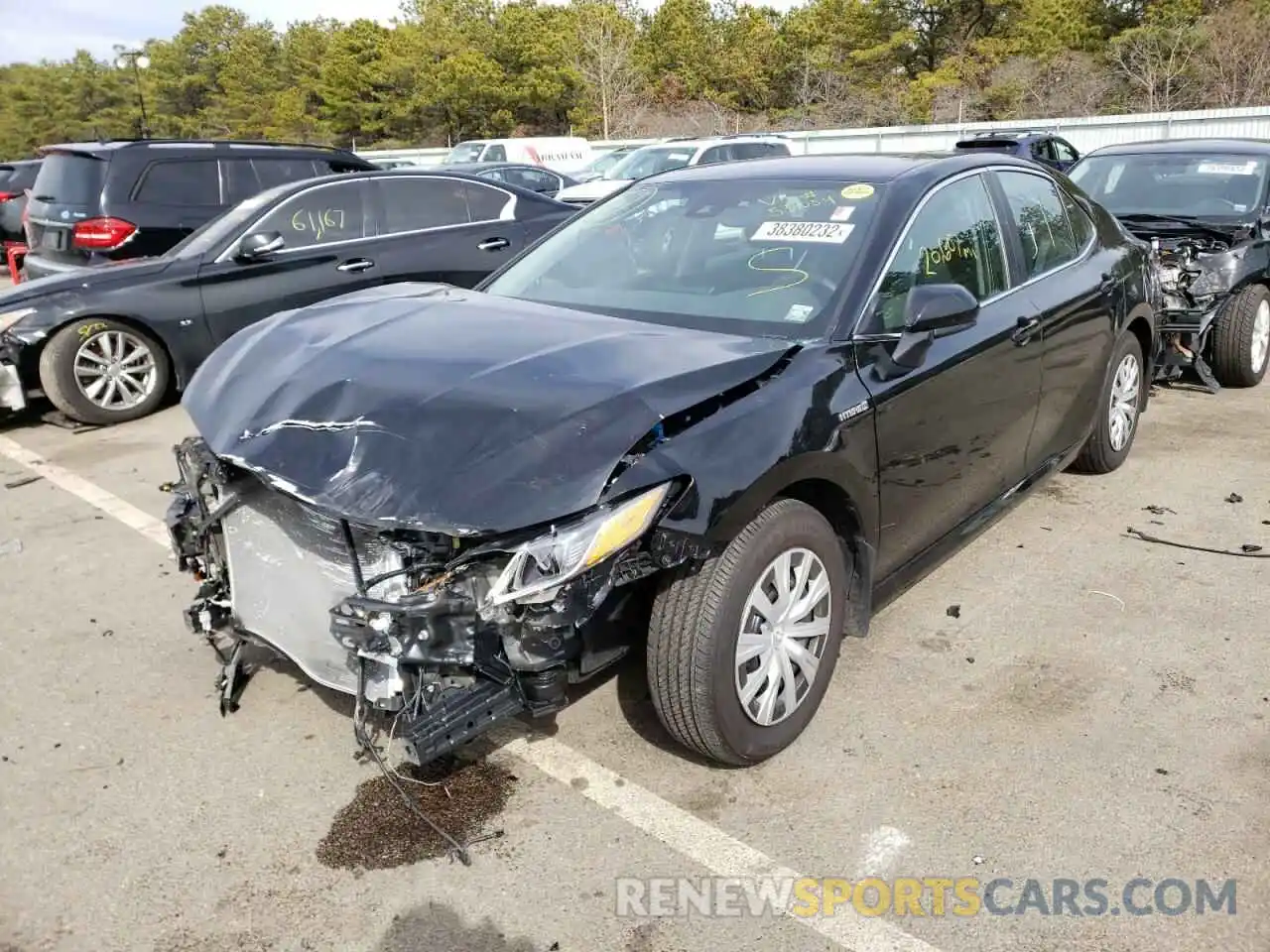 2 Photograph of a damaged car 4T1C31AK8MU551054 TOYOTA CAMRY 2021