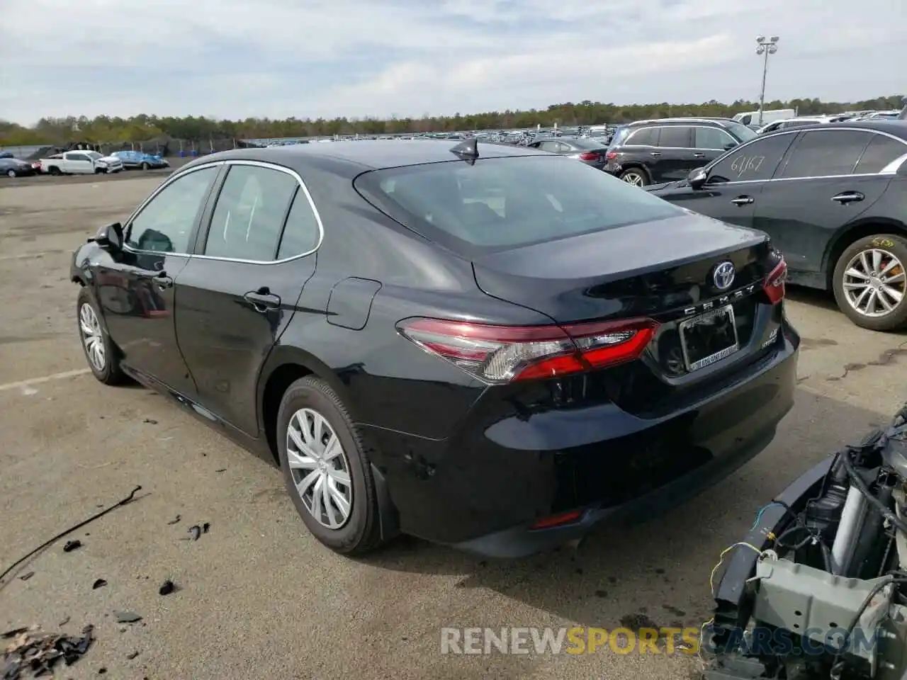 3 Photograph of a damaged car 4T1C31AK8MU551054 TOYOTA CAMRY 2021