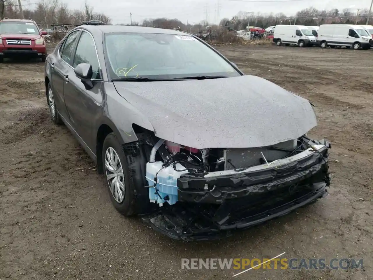 1 Photograph of a damaged car 4T1C31AK8MU563494 TOYOTA CAMRY 2021