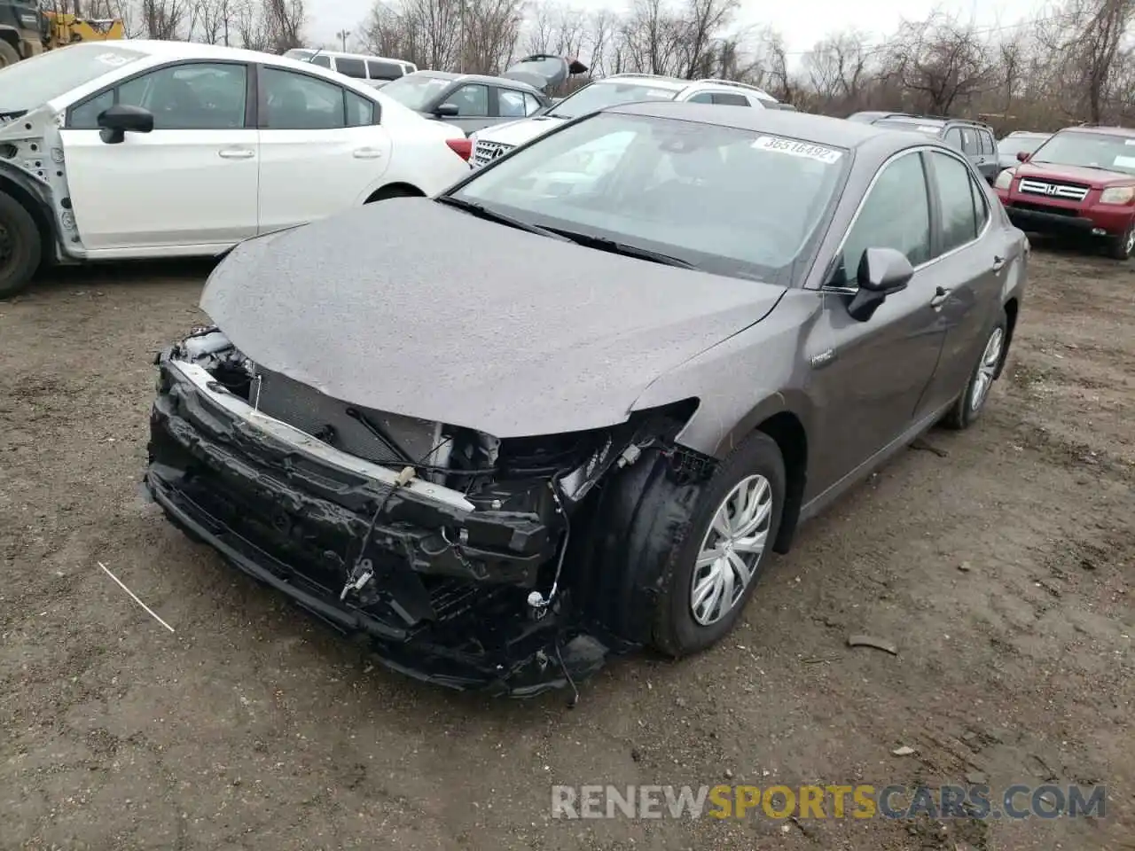 2 Photograph of a damaged car 4T1C31AK8MU563494 TOYOTA CAMRY 2021