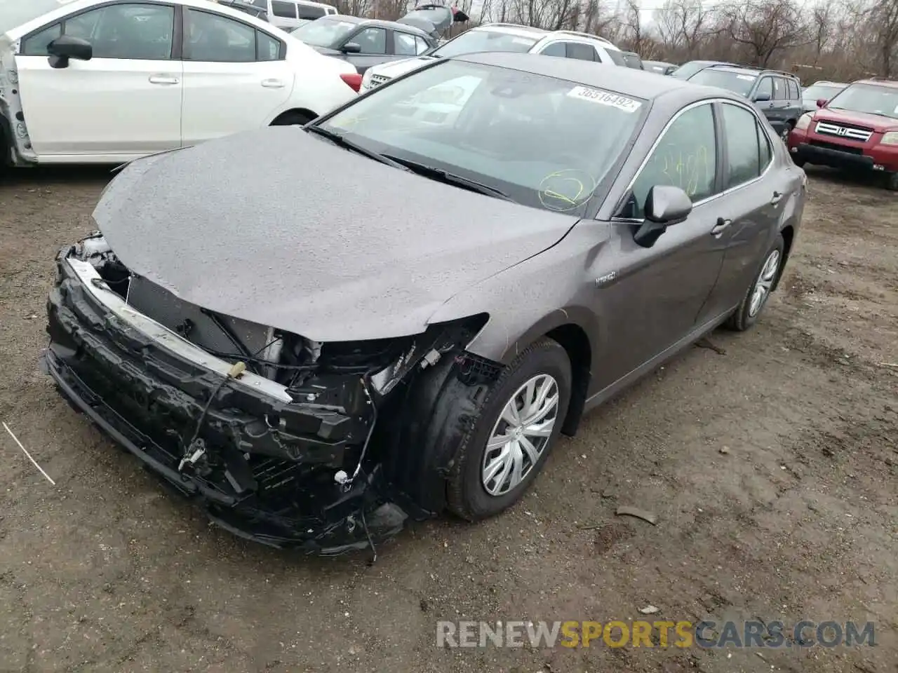 3 Photograph of a damaged car 4T1C31AK8MU563494 TOYOTA CAMRY 2021