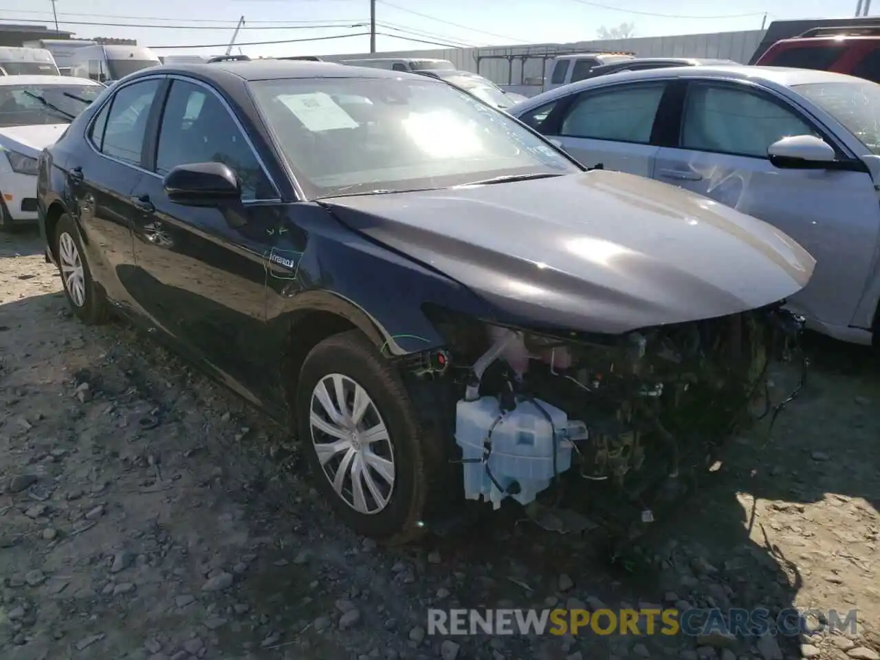 1 Photograph of a damaged car 4T1C31AK9MU024740 TOYOTA CAMRY 2021