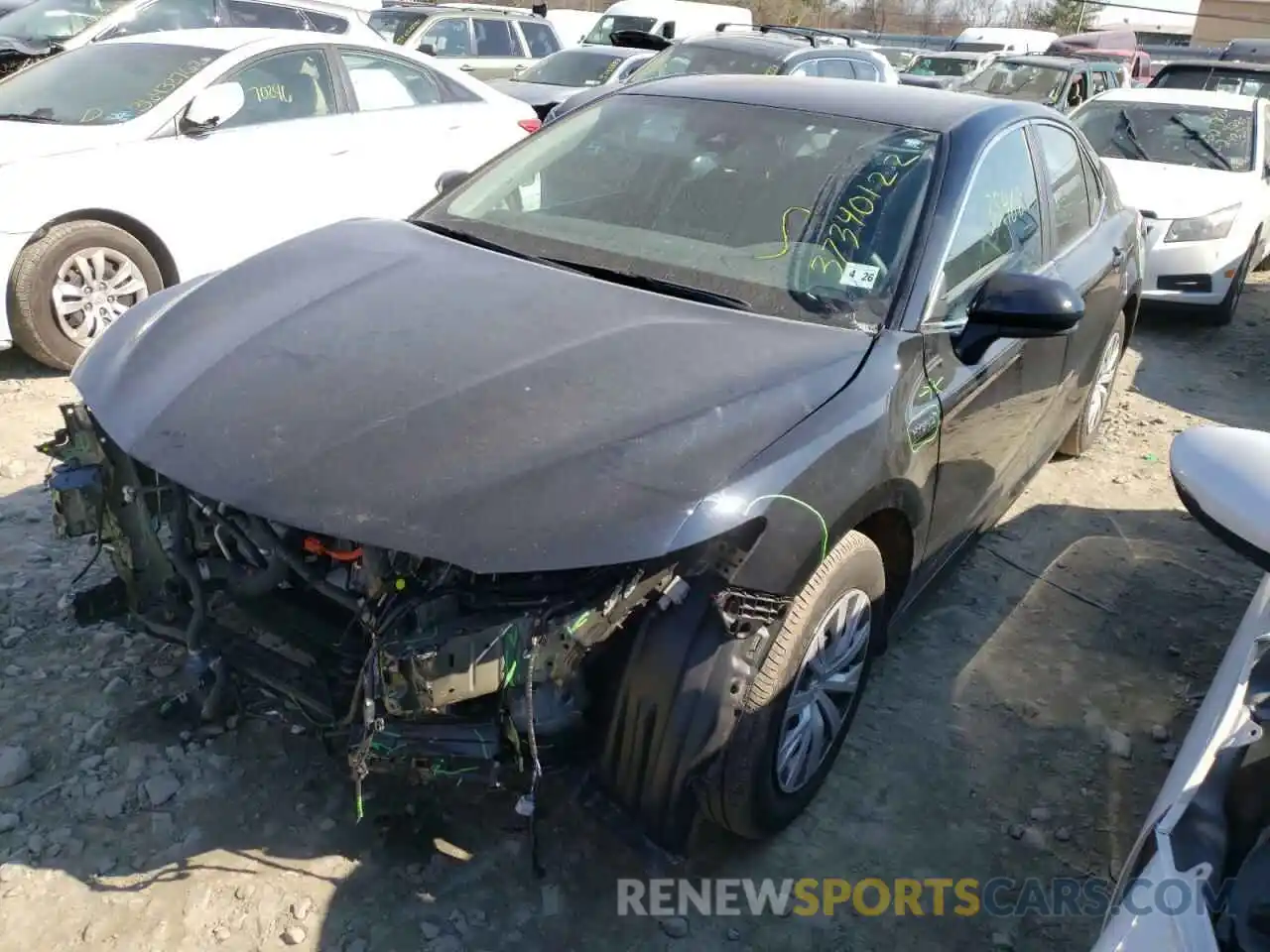 2 Photograph of a damaged car 4T1C31AK9MU024740 TOYOTA CAMRY 2021