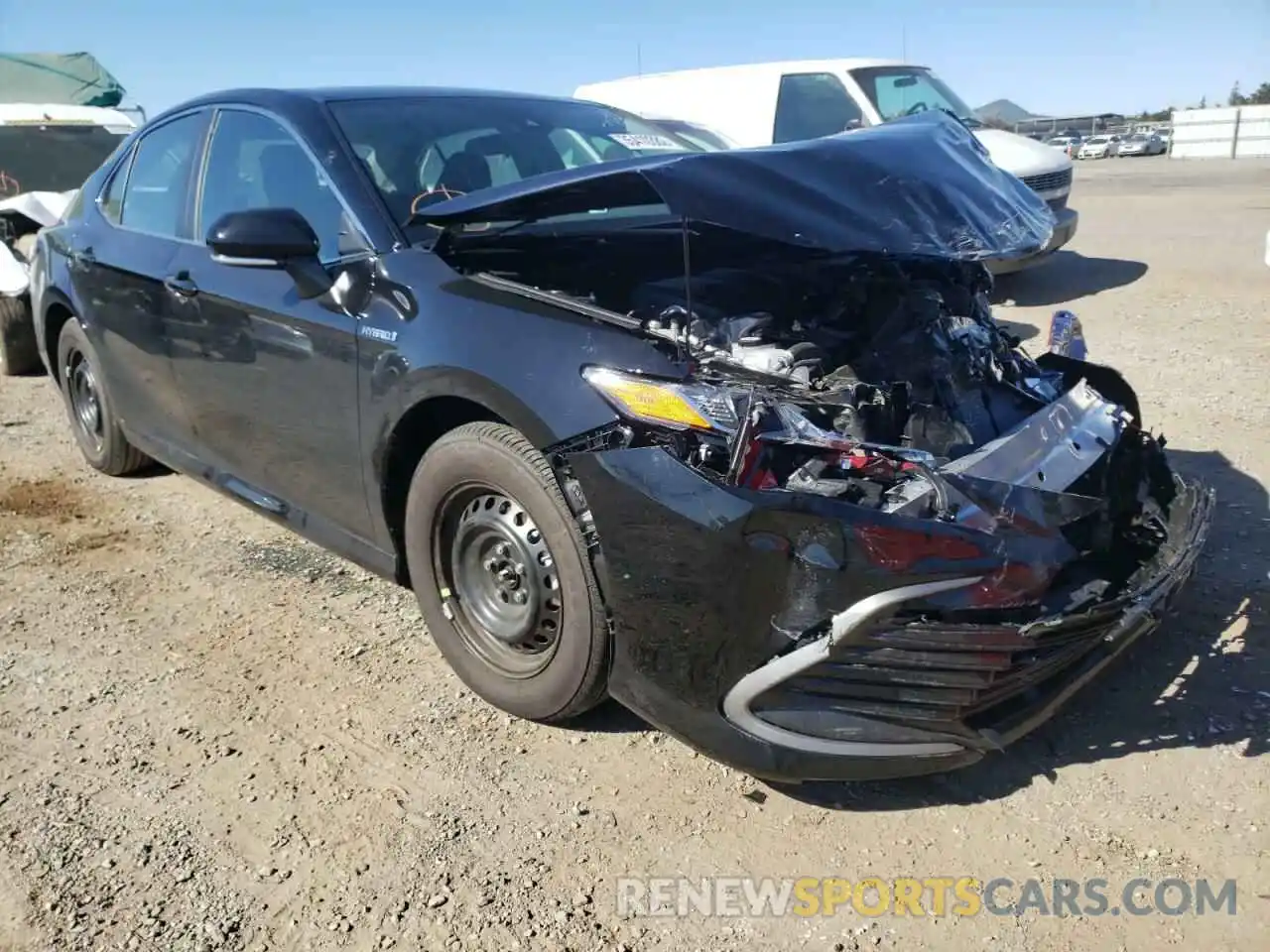 1 Photograph of a damaged car 4T1C31AK9MU030926 TOYOTA CAMRY 2021