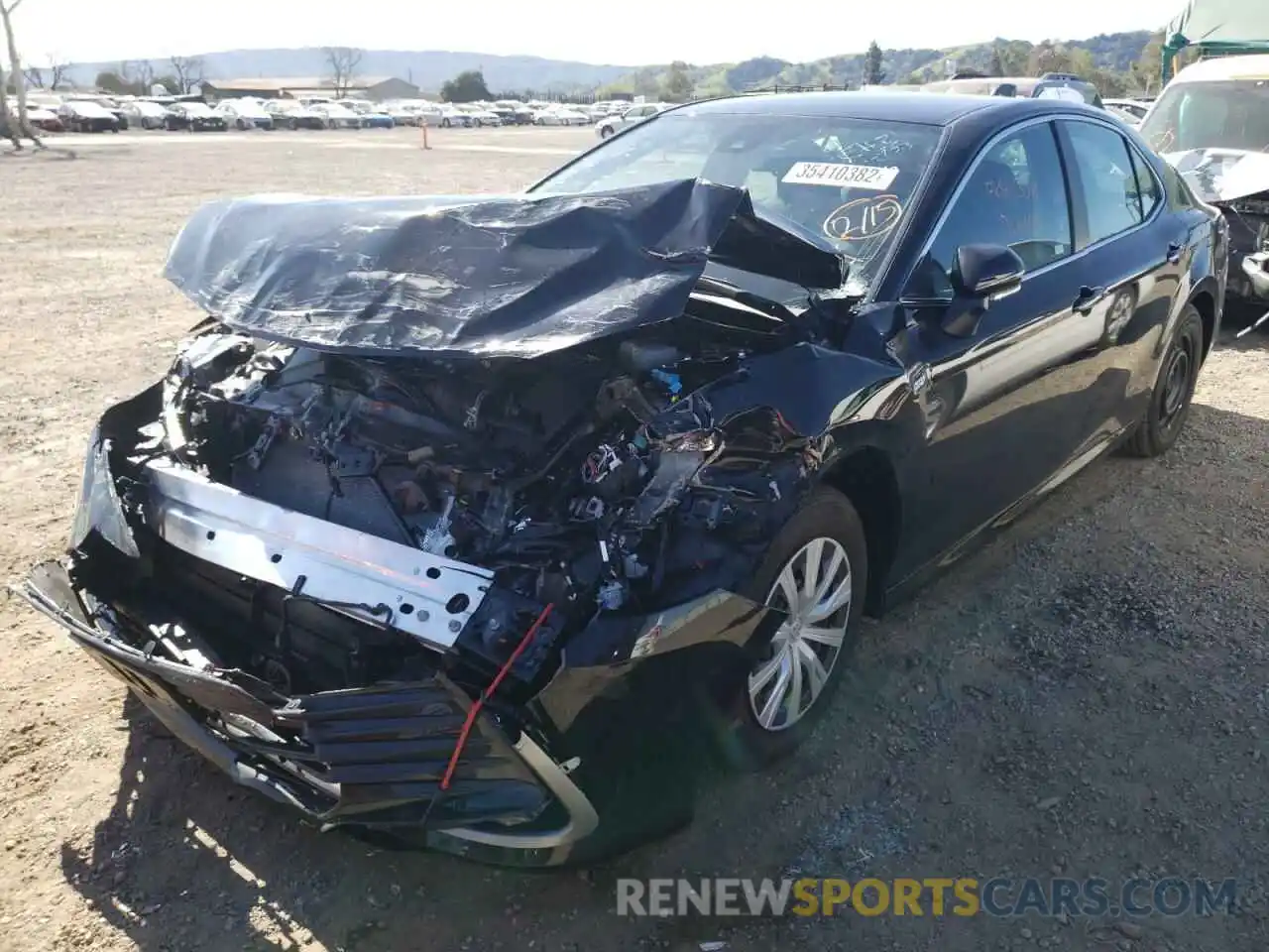 2 Photograph of a damaged car 4T1C31AK9MU030926 TOYOTA CAMRY 2021