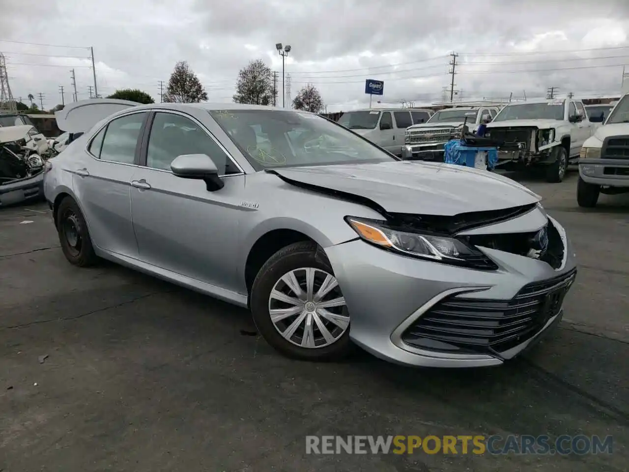 1 Photograph of a damaged car 4T1C31AK9MU550706 TOYOTA CAMRY 2021