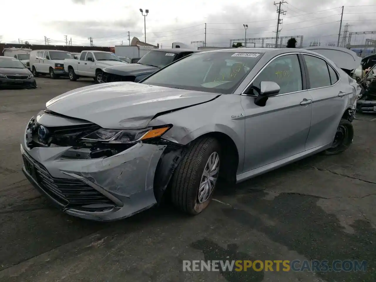 2 Photograph of a damaged car 4T1C31AK9MU550706 TOYOTA CAMRY 2021