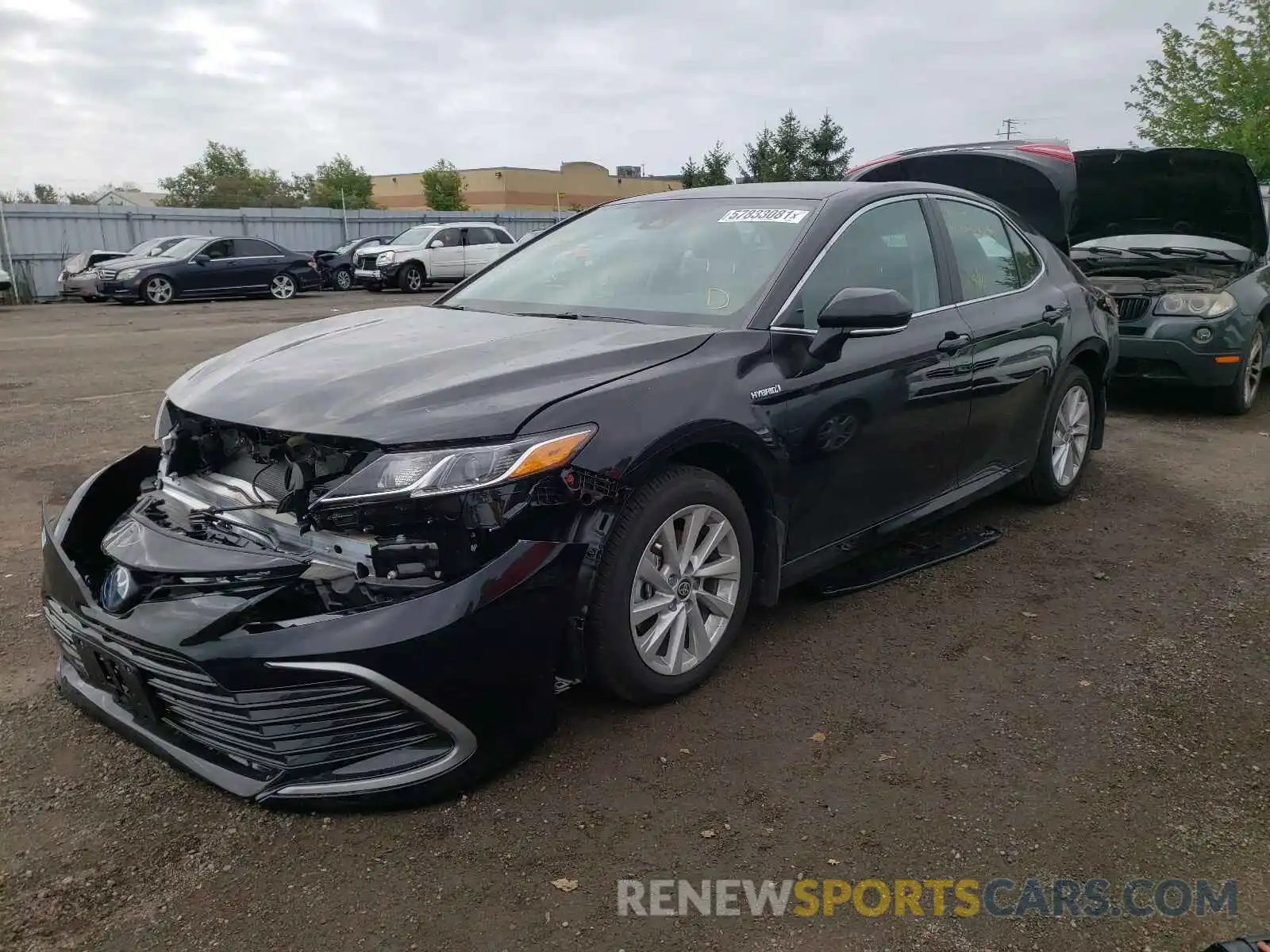 2 Photograph of a damaged car 4T1C31AK9MU557266 TOYOTA CAMRY 2021