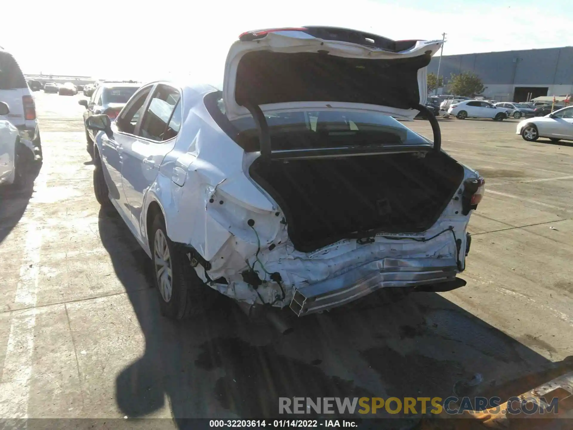 3 Photograph of a damaged car 4T1C31AK9MU563200 TOYOTA CAMRY 2021