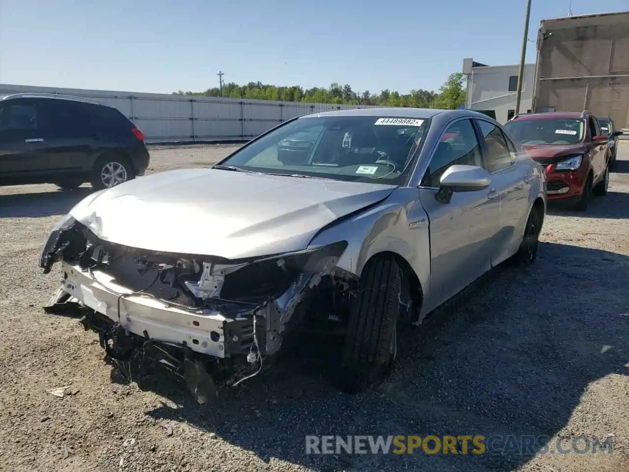 2 Photograph of a damaged car 4T1C31AK9MU564282 TOYOTA CAMRY 2021