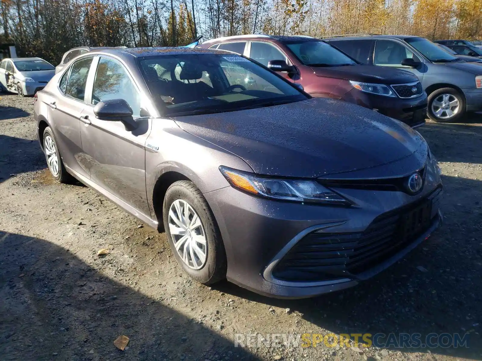 1 Photograph of a damaged car 4T1C31AKXMU023404 TOYOTA CAMRY 2021