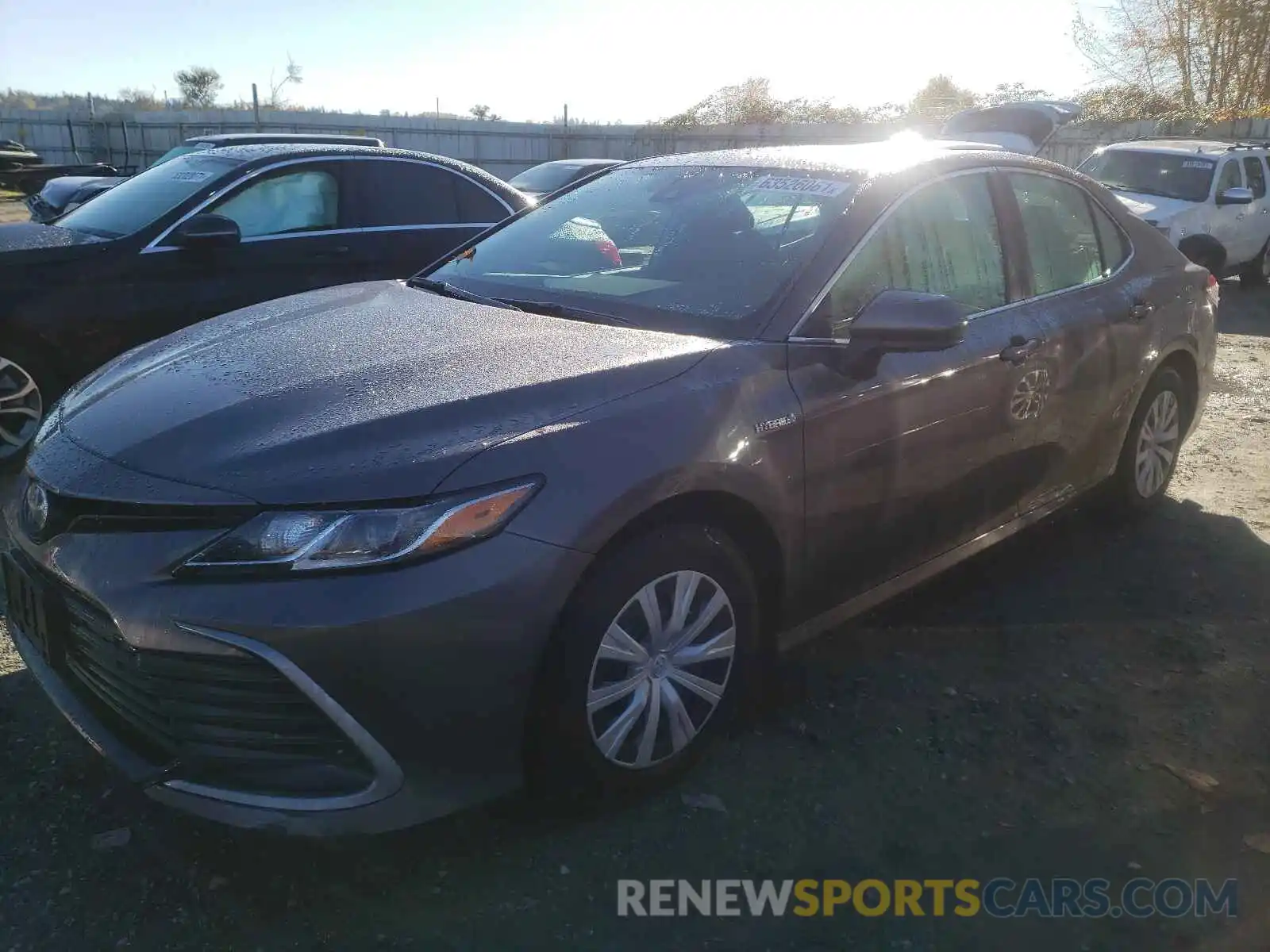 2 Photograph of a damaged car 4T1C31AKXMU023404 TOYOTA CAMRY 2021