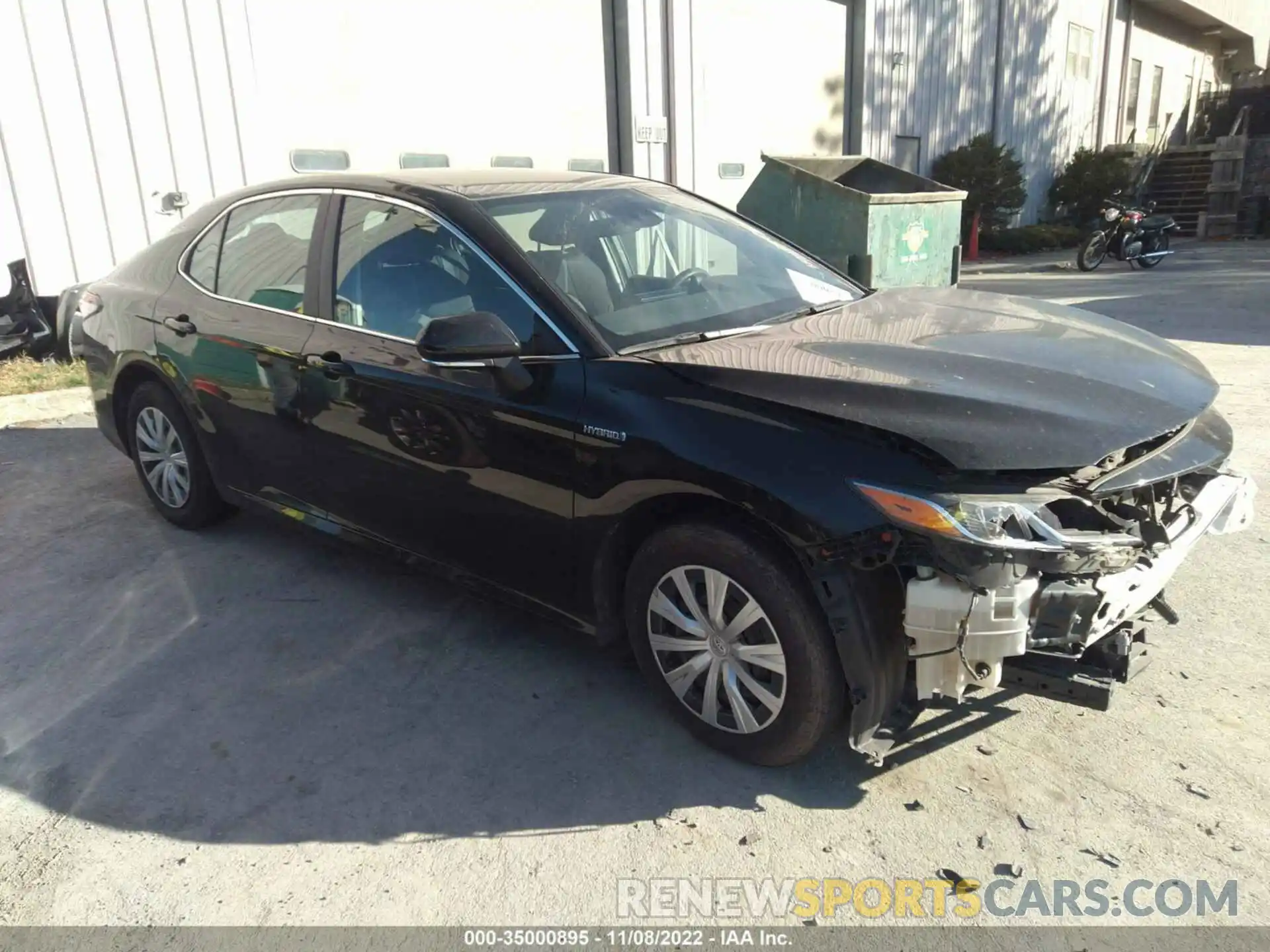 1 Photograph of a damaged car 4T1C31AKXMU024536 TOYOTA CAMRY 2021