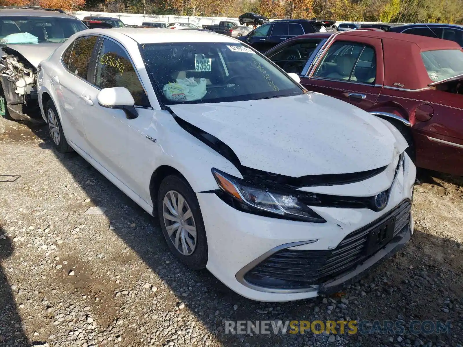 1 Photograph of a damaged car 4T1C31AKXMU026836 TOYOTA CAMRY 2021