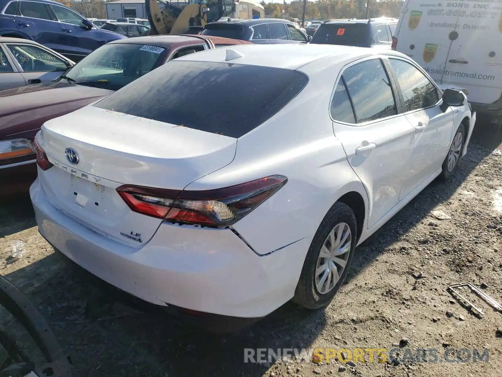 4 Photograph of a damaged car 4T1C31AKXMU026836 TOYOTA CAMRY 2021