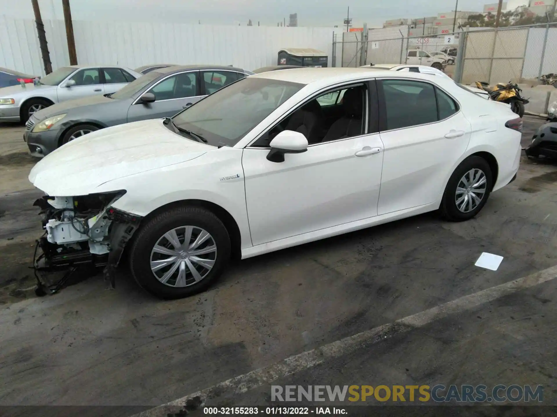 2 Photograph of a damaged car 4T1C31AKXMU026917 TOYOTA CAMRY 2021