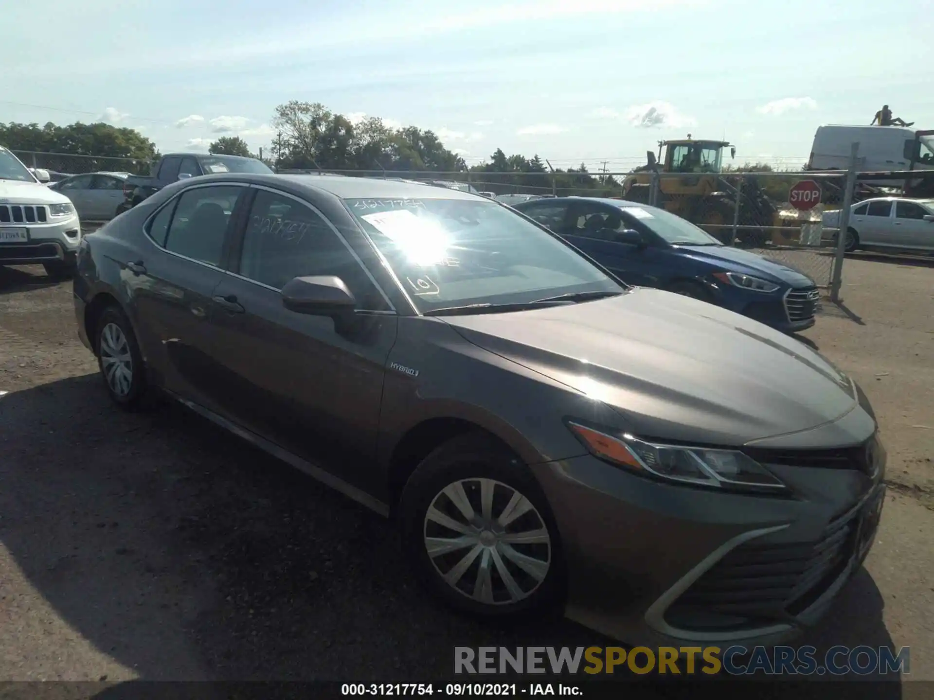 1 Photograph of a damaged car 4T1C31AKXMU549144 TOYOTA CAMRY 2021