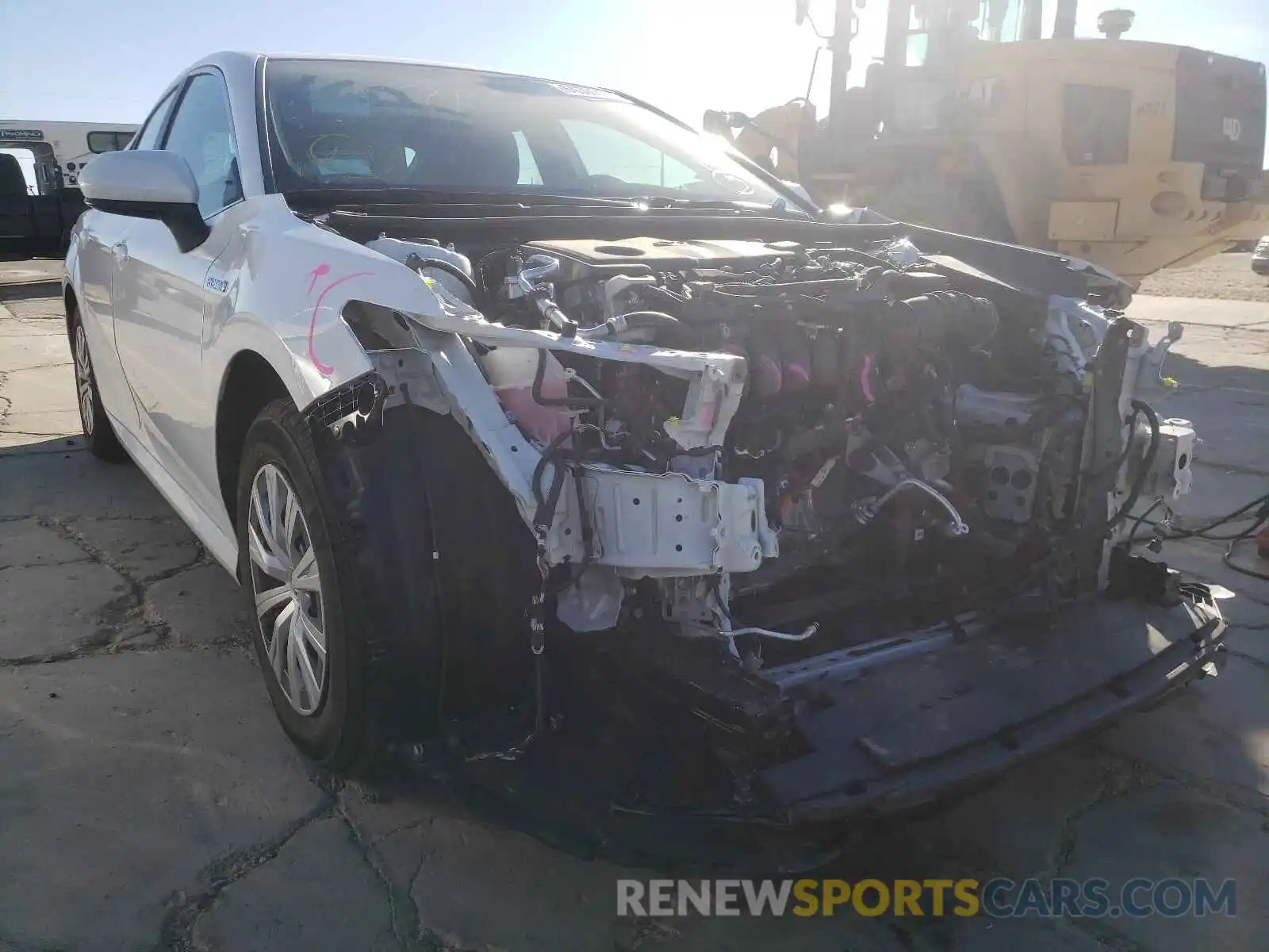 1 Photograph of a damaged car 4T1C31AKXMU550472 TOYOTA CAMRY 2021