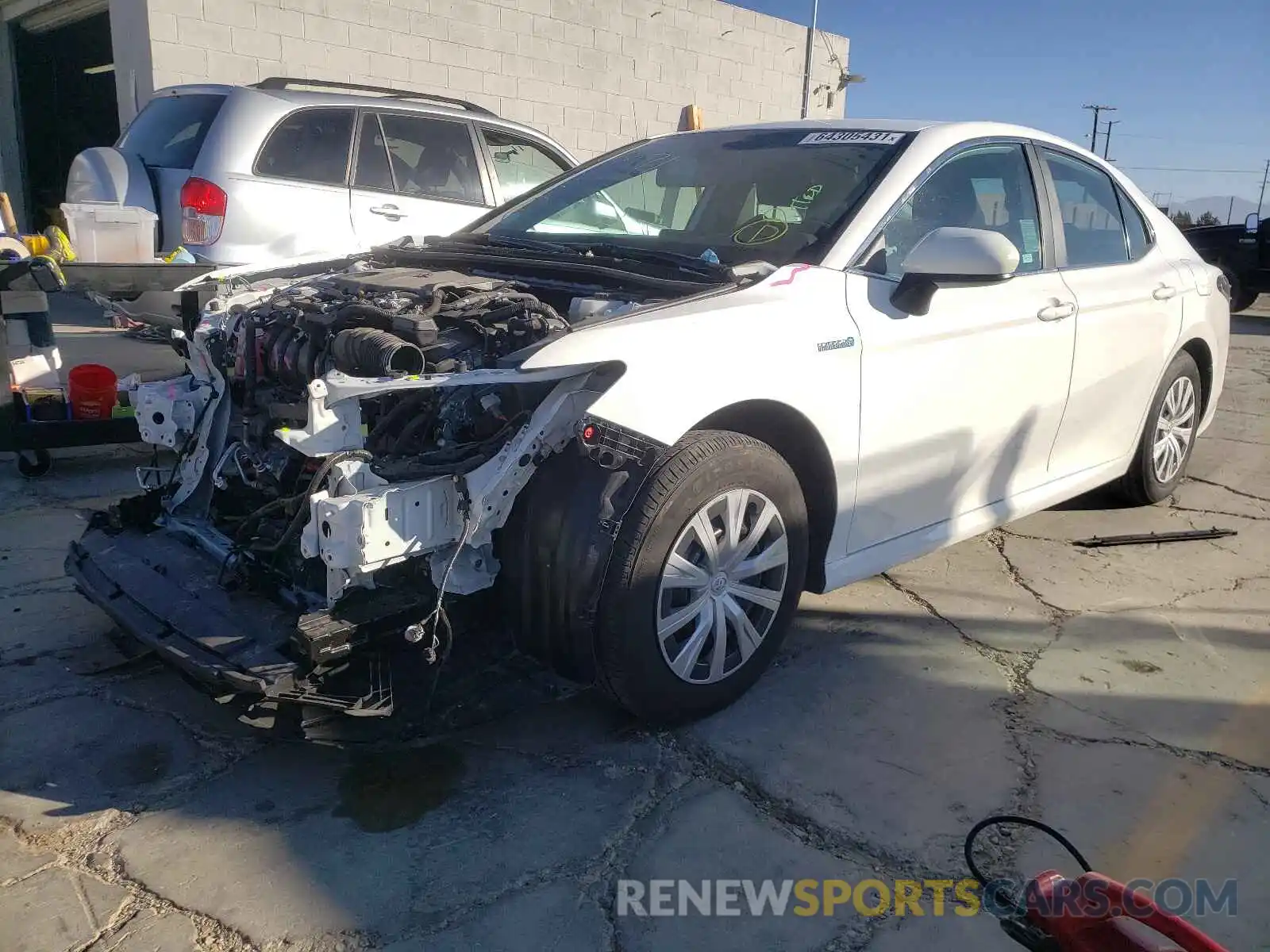 2 Photograph of a damaged car 4T1C31AKXMU550472 TOYOTA CAMRY 2021