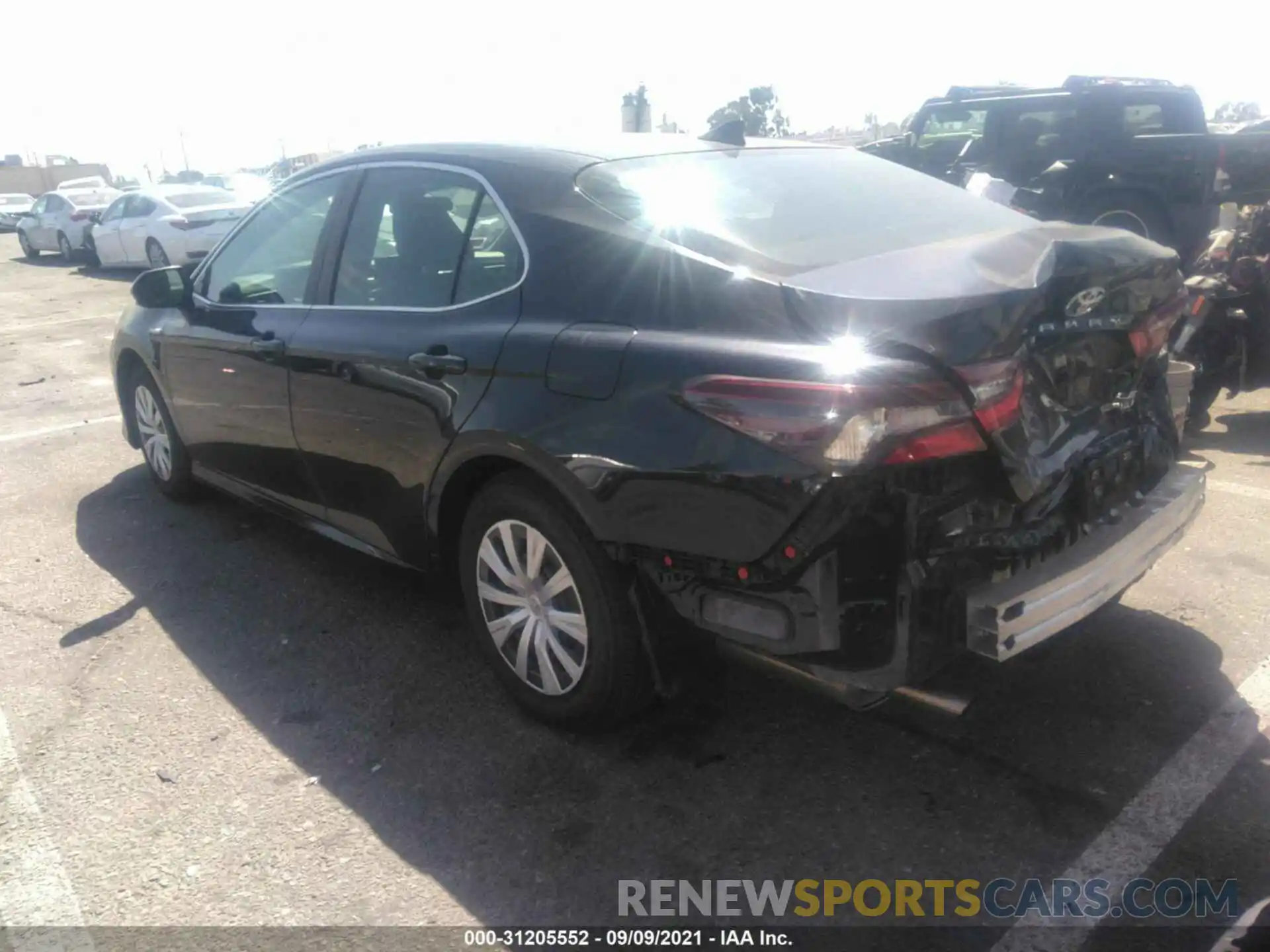 3 Photograph of a damaged car 4T1C31AKXMU550603 TOYOTA CAMRY 2021