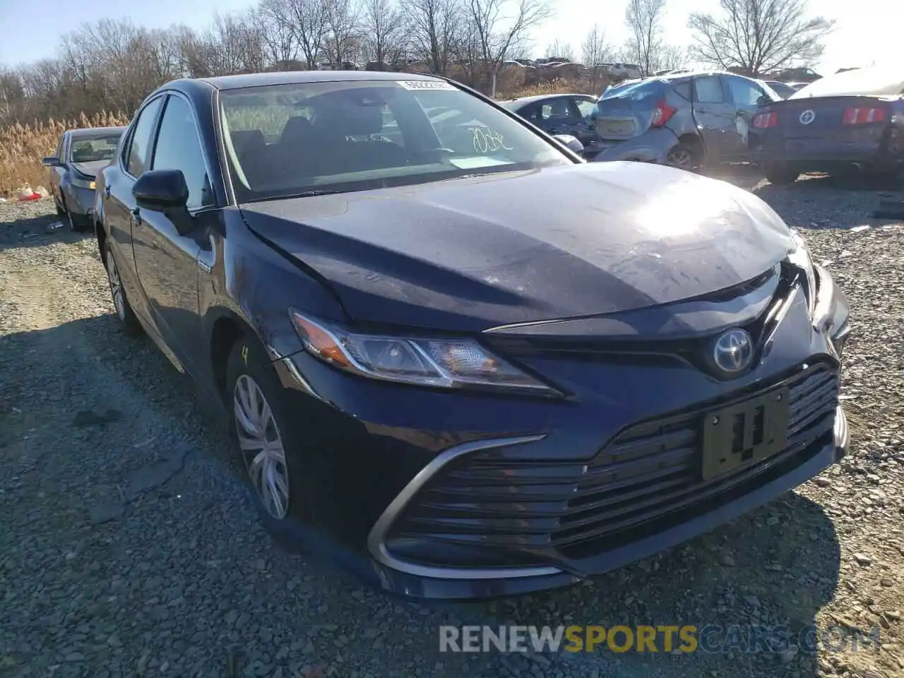 1 Photograph of a damaged car 4T1C31AKXMU569099 TOYOTA CAMRY 2021