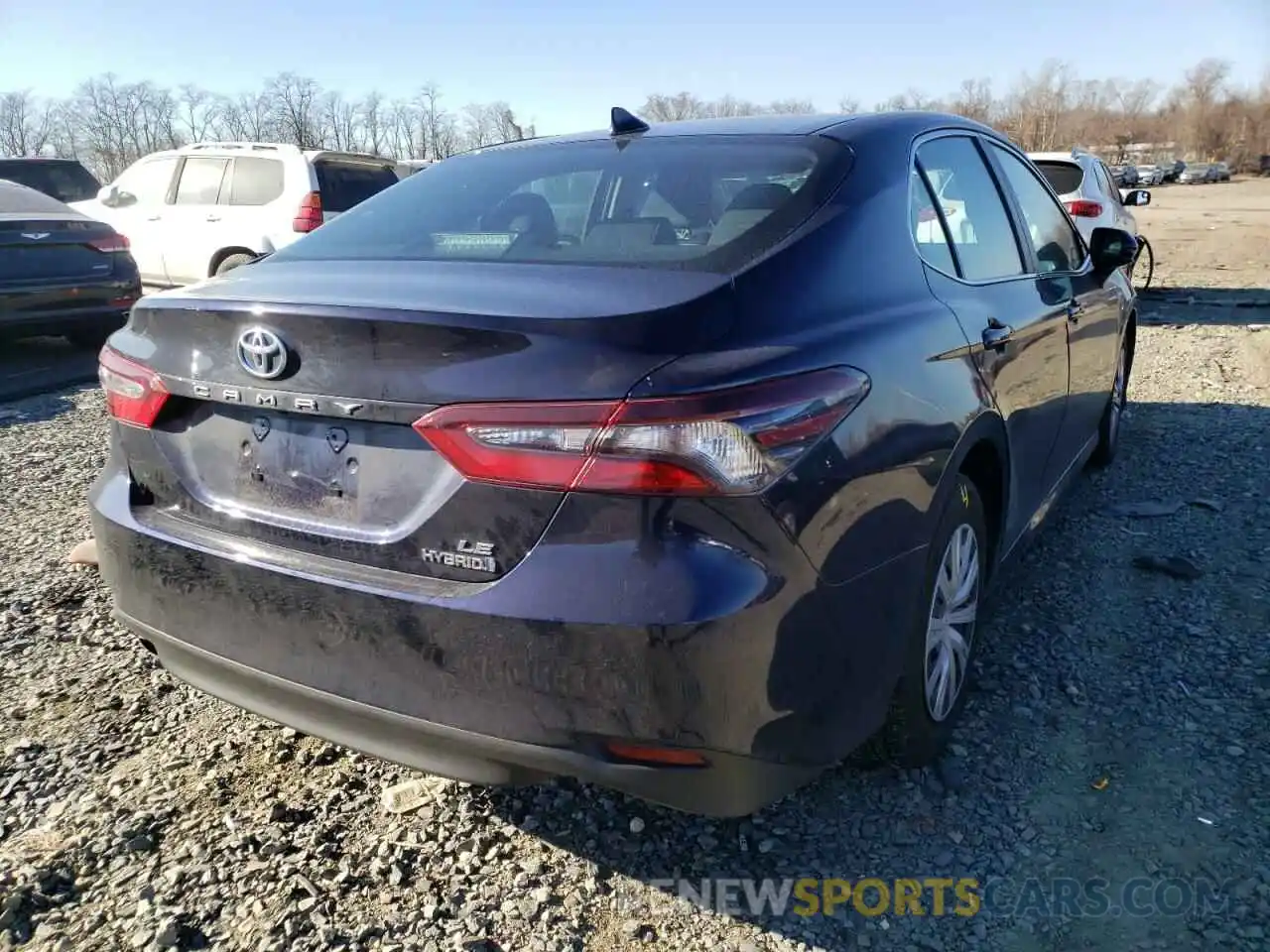 4 Photograph of a damaged car 4T1C31AKXMU569099 TOYOTA CAMRY 2021