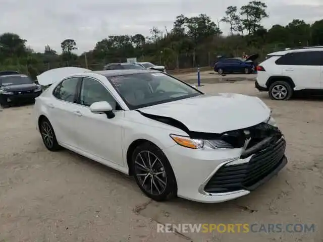 1 Photograph of a damaged car 4T1F11AK0MU414810 TOYOTA CAMRY 2021