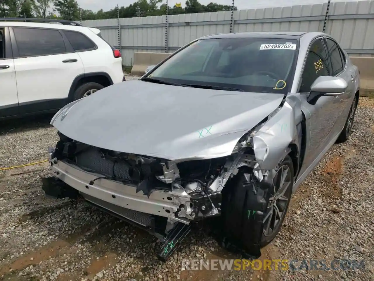 2 Photograph of a damaged car 4T1F11AK1MU597280 TOYOTA CAMRY 2021