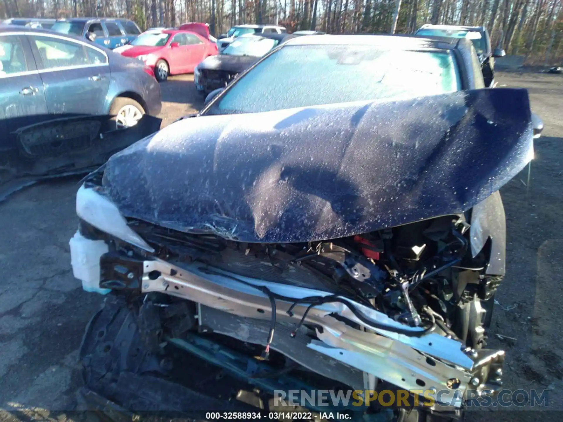 10 Photograph of a damaged car 4T1F11AK2MU414761 TOYOTA CAMRY 2021