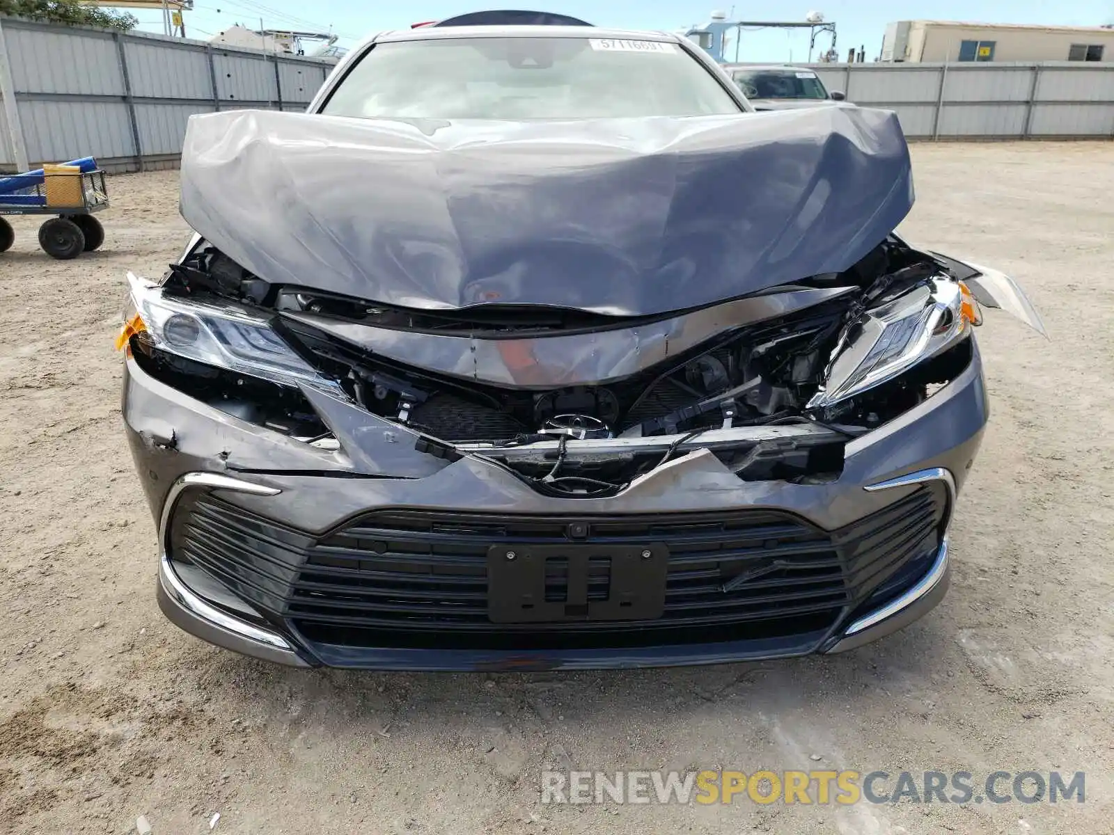 9 Photograph of a damaged car 4T1F11AK5MU544517 TOYOTA CAMRY 2021