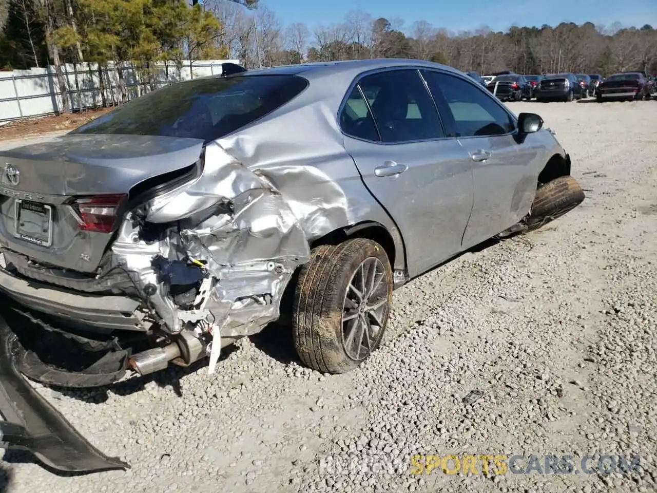 9 Photograph of a damaged car 4T1F11AK6MU557177 TOYOTA CAMRY 2021