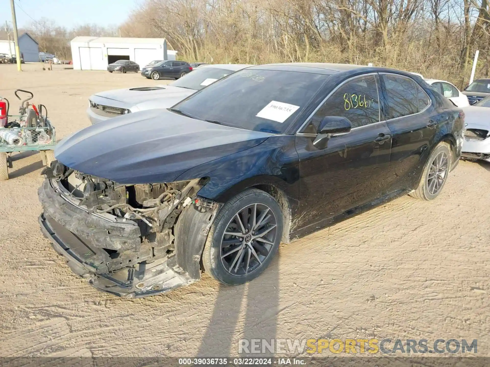 2 Photograph of a damaged car 4T1F11AK6MU558913 TOYOTA CAMRY 2021