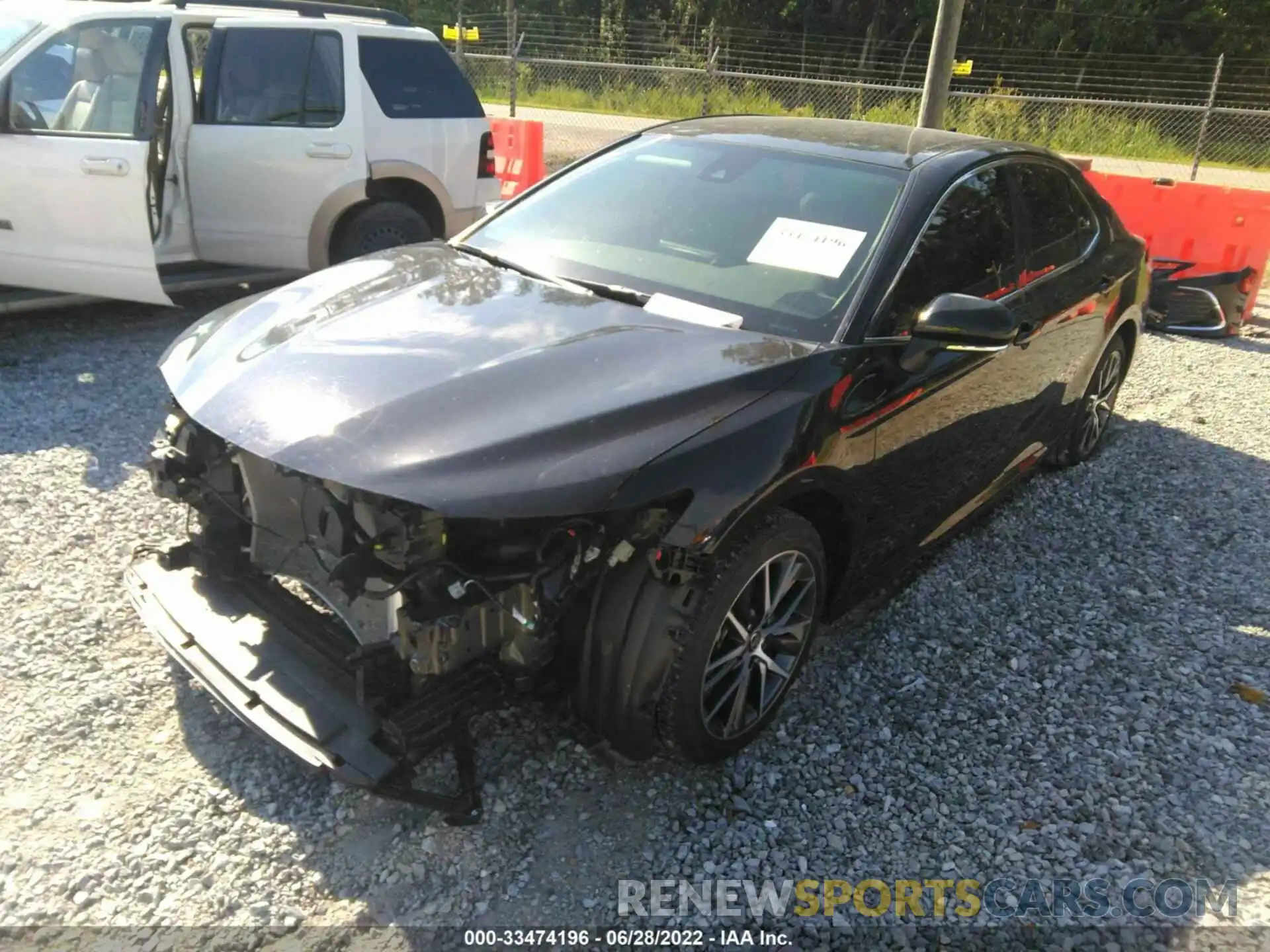 2 Photograph of a damaged car 4T1F11AK7MU449084 TOYOTA CAMRY 2021