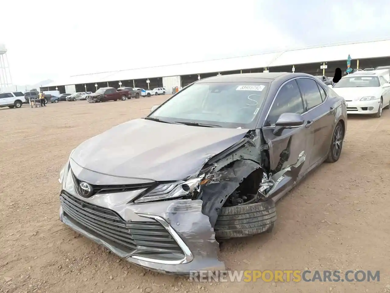 2 Photograph of a damaged car 4T1F11AK7MU468069 TOYOTA CAMRY 2021