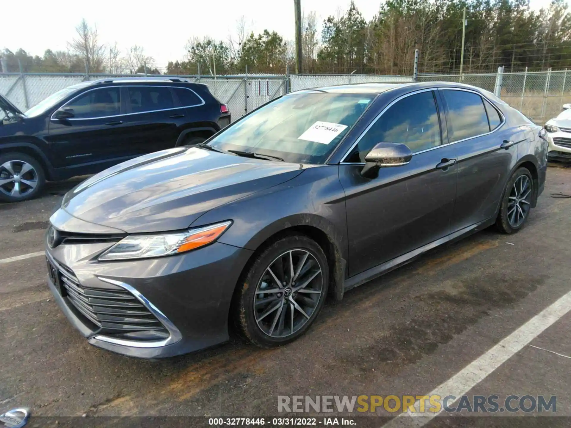 2 Photograph of a damaged car 4T1F11AKXMU449161 TOYOTA CAMRY 2021