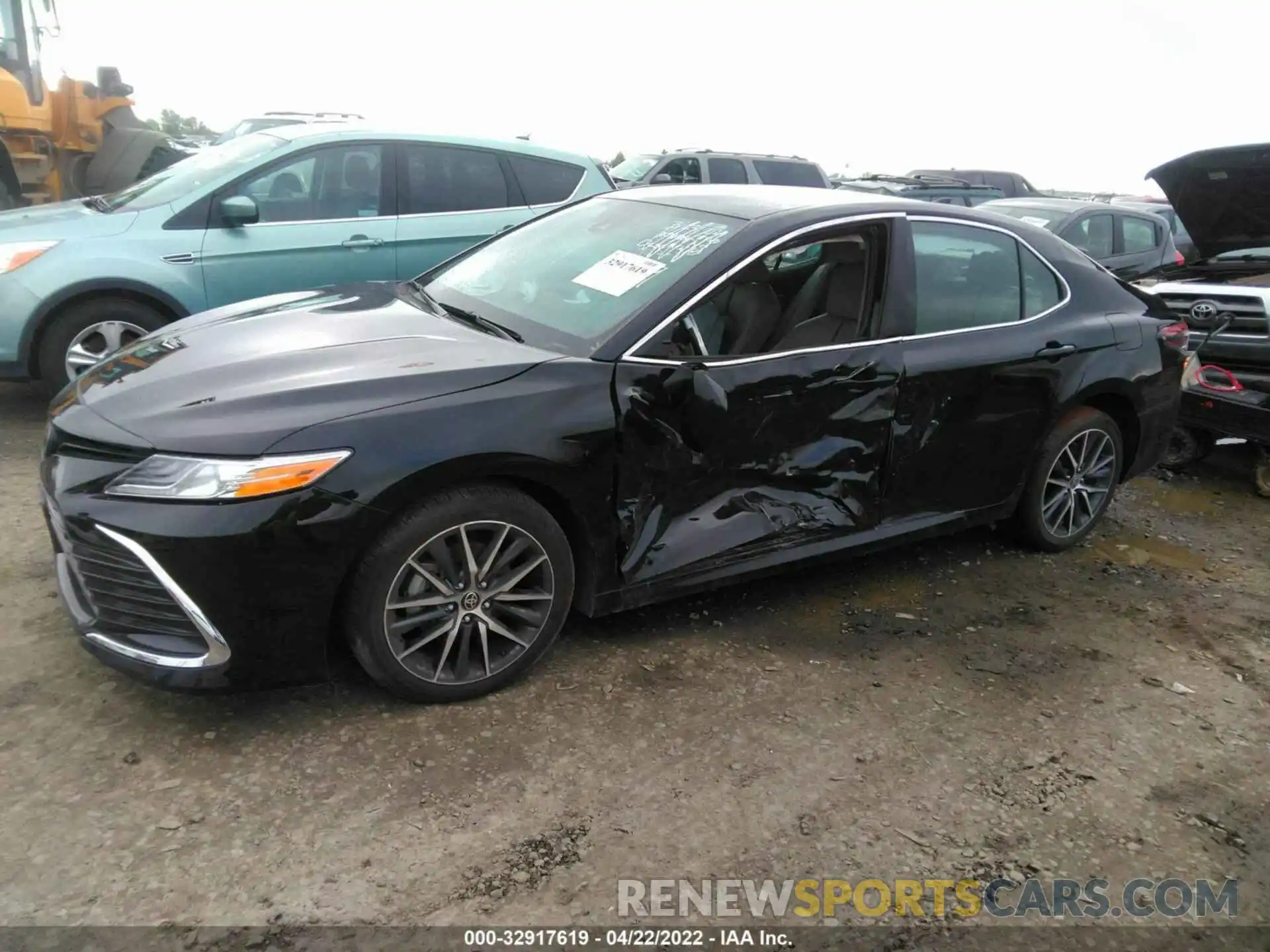 2 Photograph of a damaged car 4T1F11BK2MU028744 TOYOTA CAMRY 2021