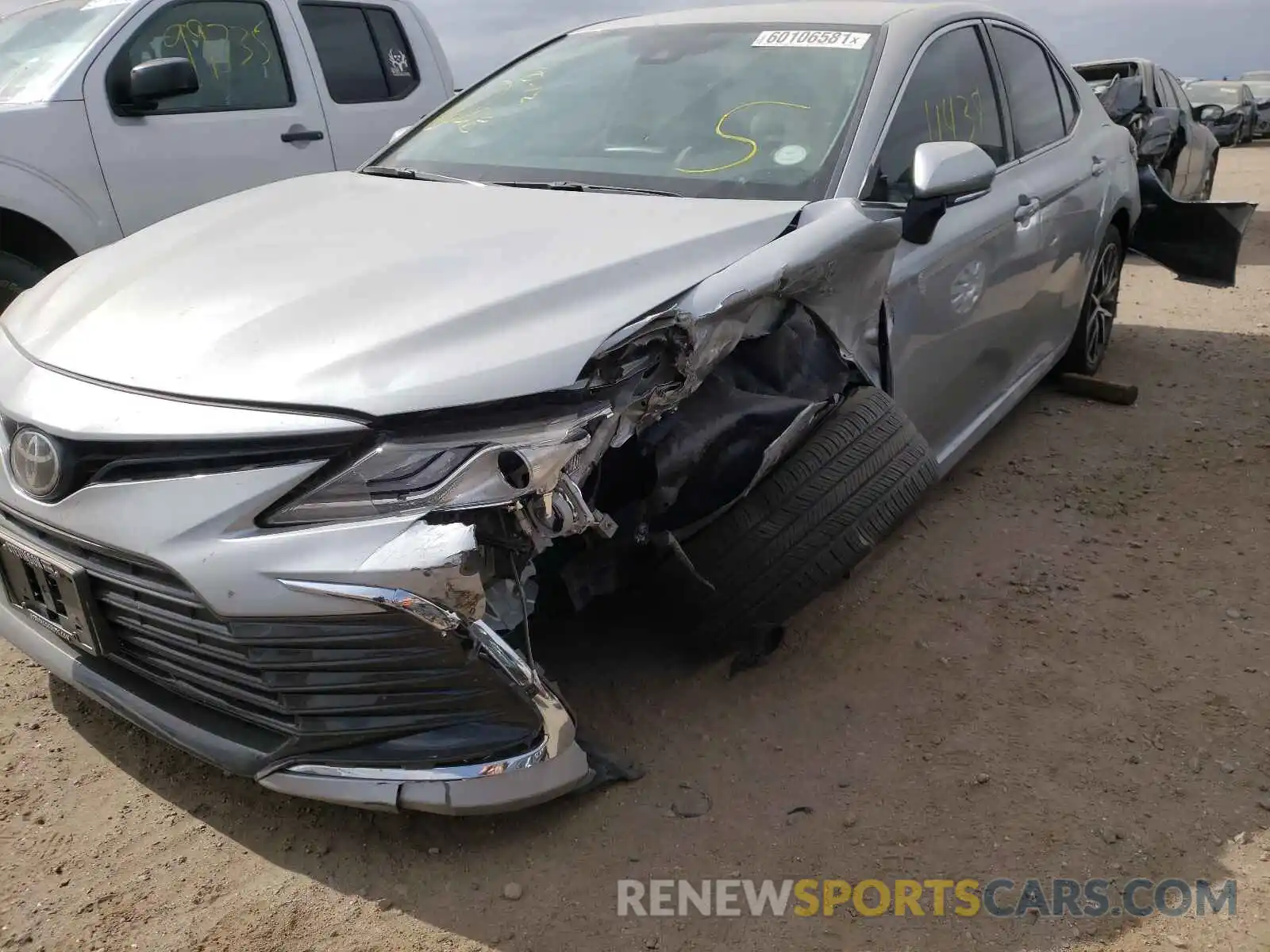 9 Photograph of a damaged car 4T1F11BK2MU038593 TOYOTA CAMRY 2021