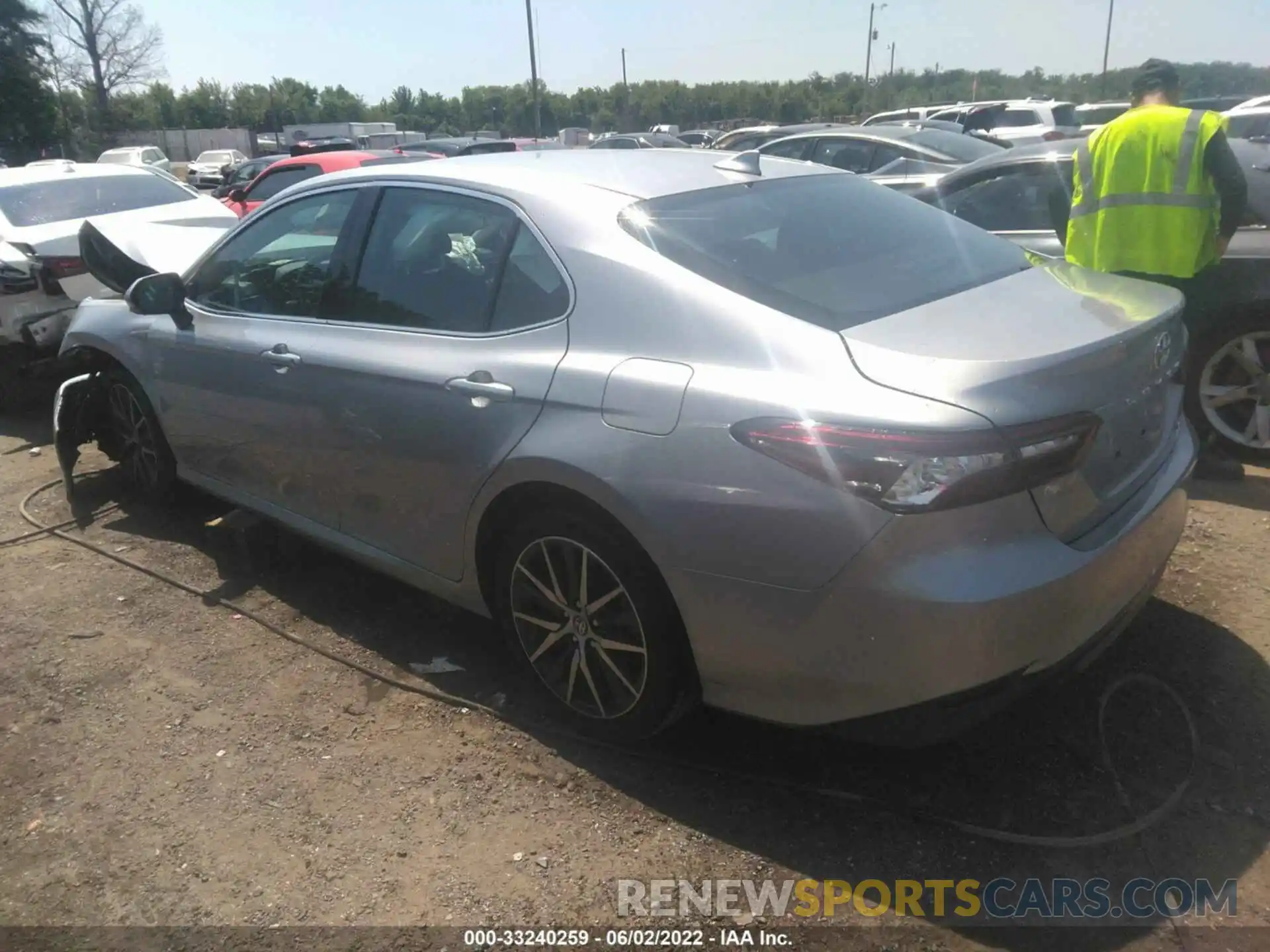 3 Photograph of a damaged car 4T1F11BK2MU039002 TOYOTA CAMRY 2021