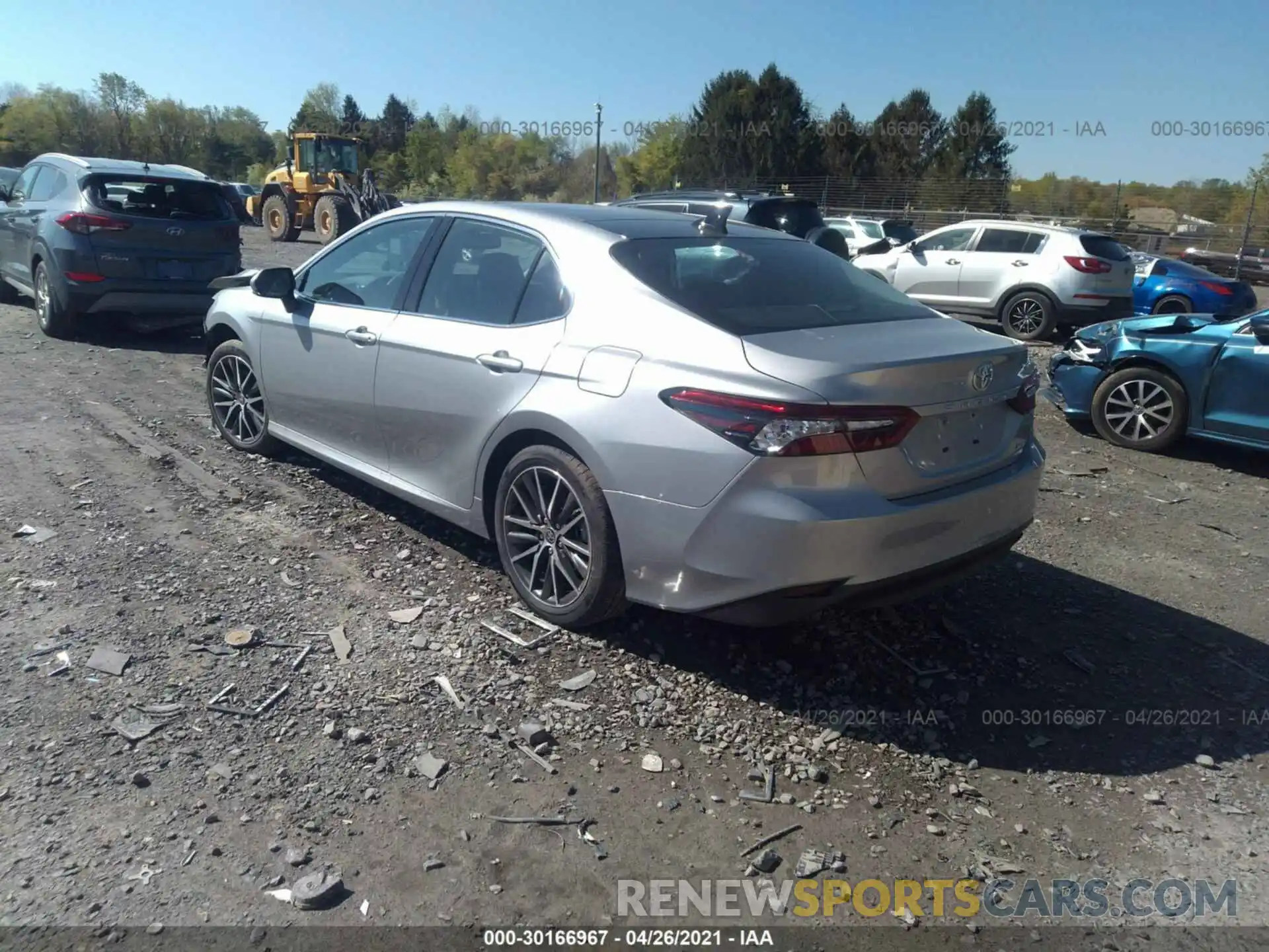 3 Photograph of a damaged car 4T1F11BK3MU030003 TOYOTA CAMRY 2021