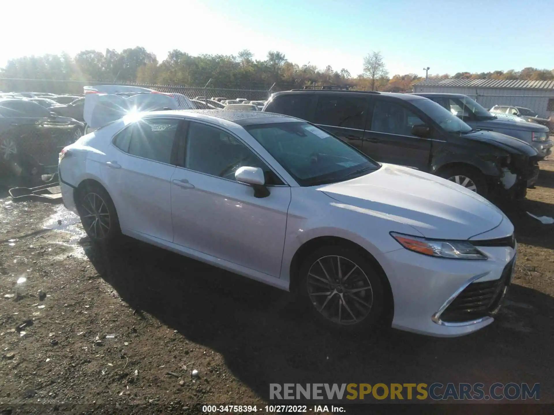 1 Photograph of a damaged car 4T1F11BK4MU034500 TOYOTA CAMRY 2021